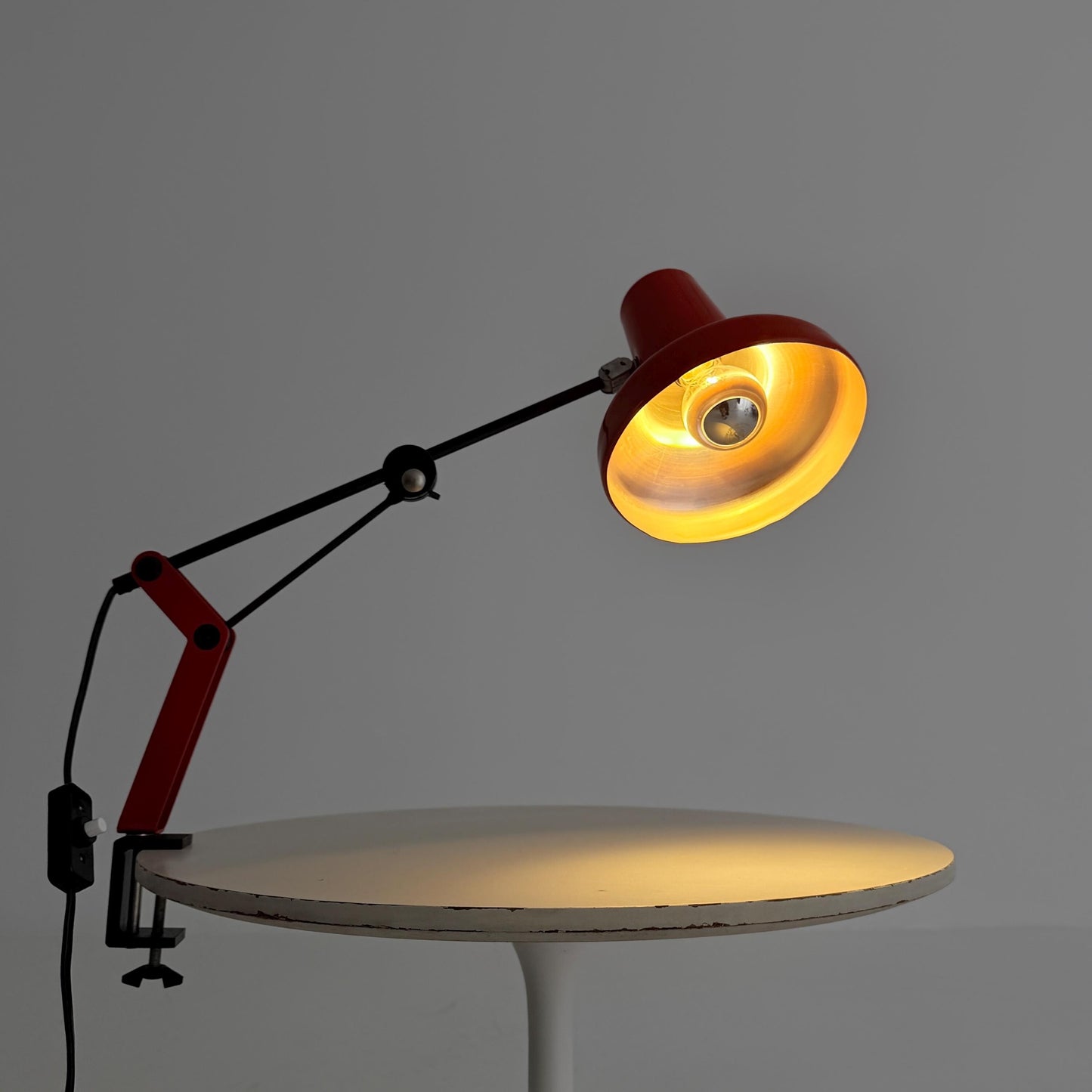 Mid Century Original IKEA Model 1063 Clamp Desk Lamp 1980s Sweden