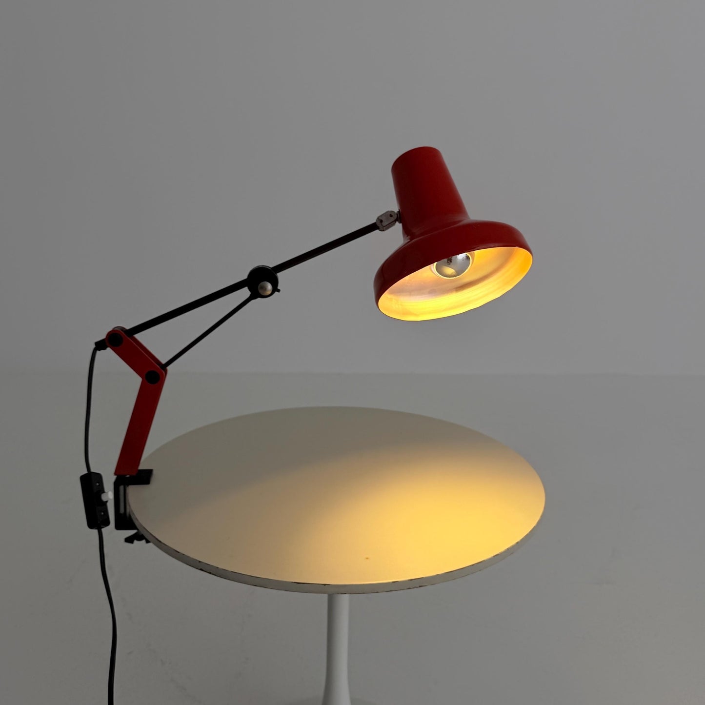 Mid Century Original IKEA Model 1063 Clamp Desk Lamp 1980s Sweden