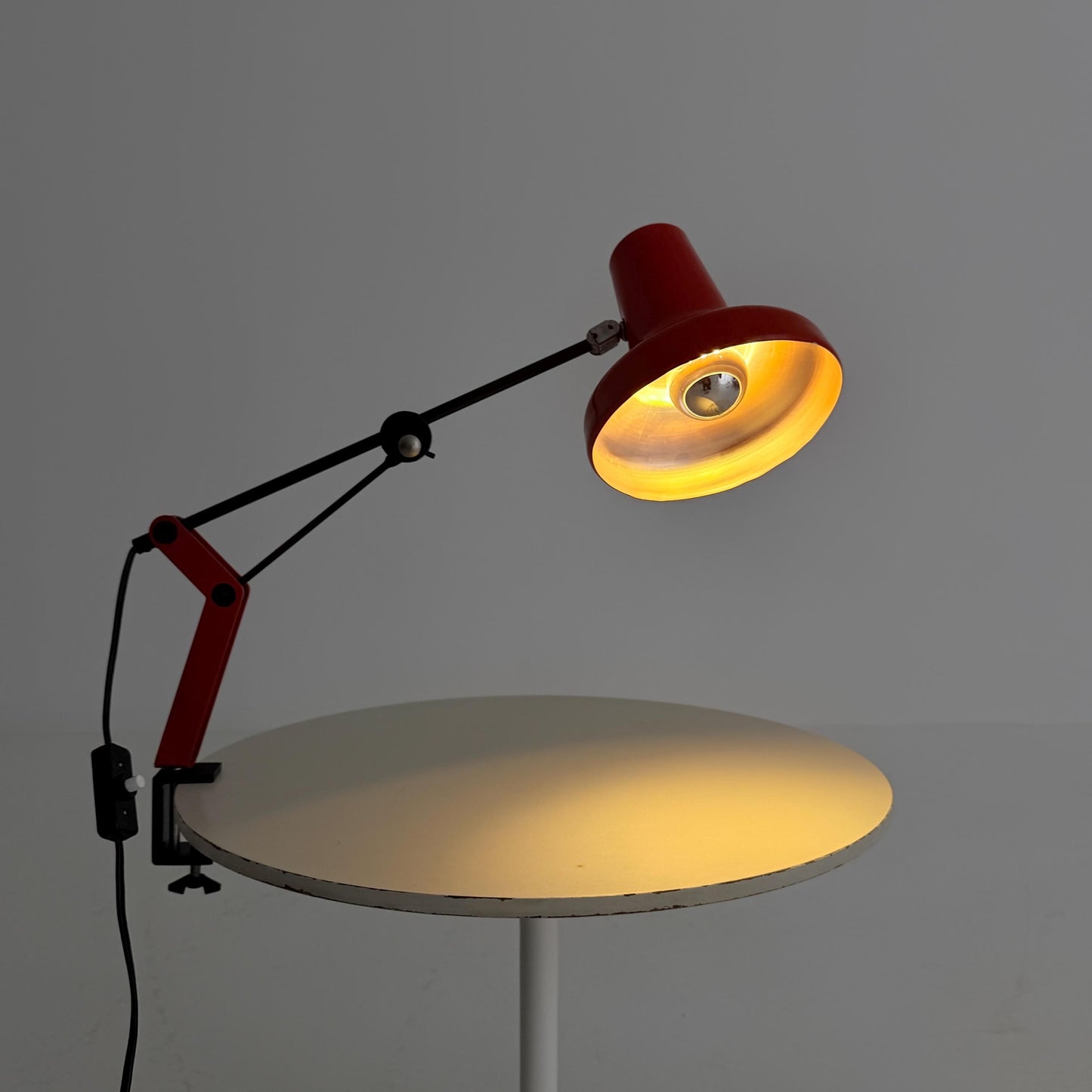 Mid Century Original IKEA Model 1063 Clamp Desk Lamp 1980s Sweden