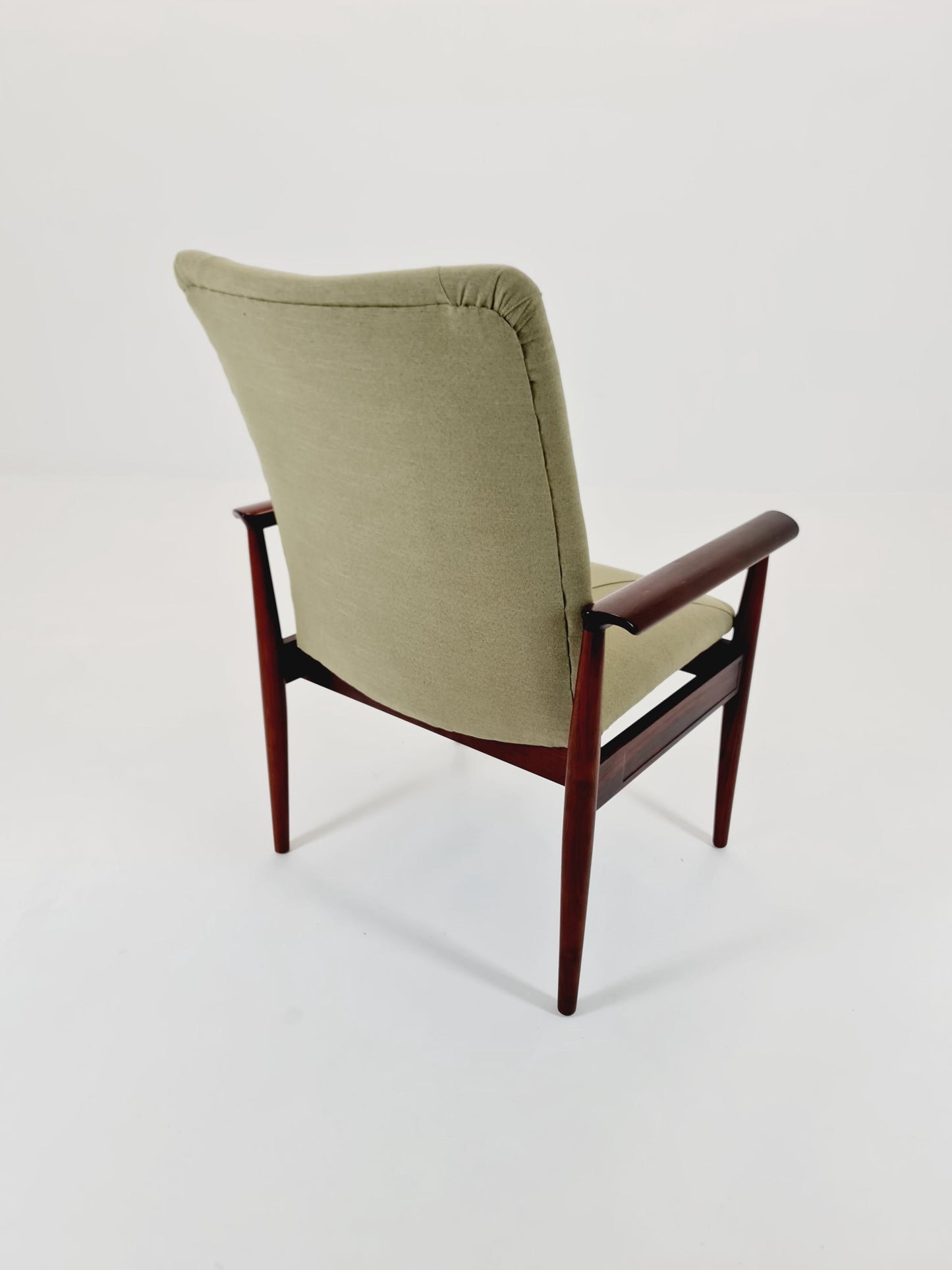 Danish Rare Rose wood Armchair By Finn Juhl For Cado Model 209 Diplomat, 1960s