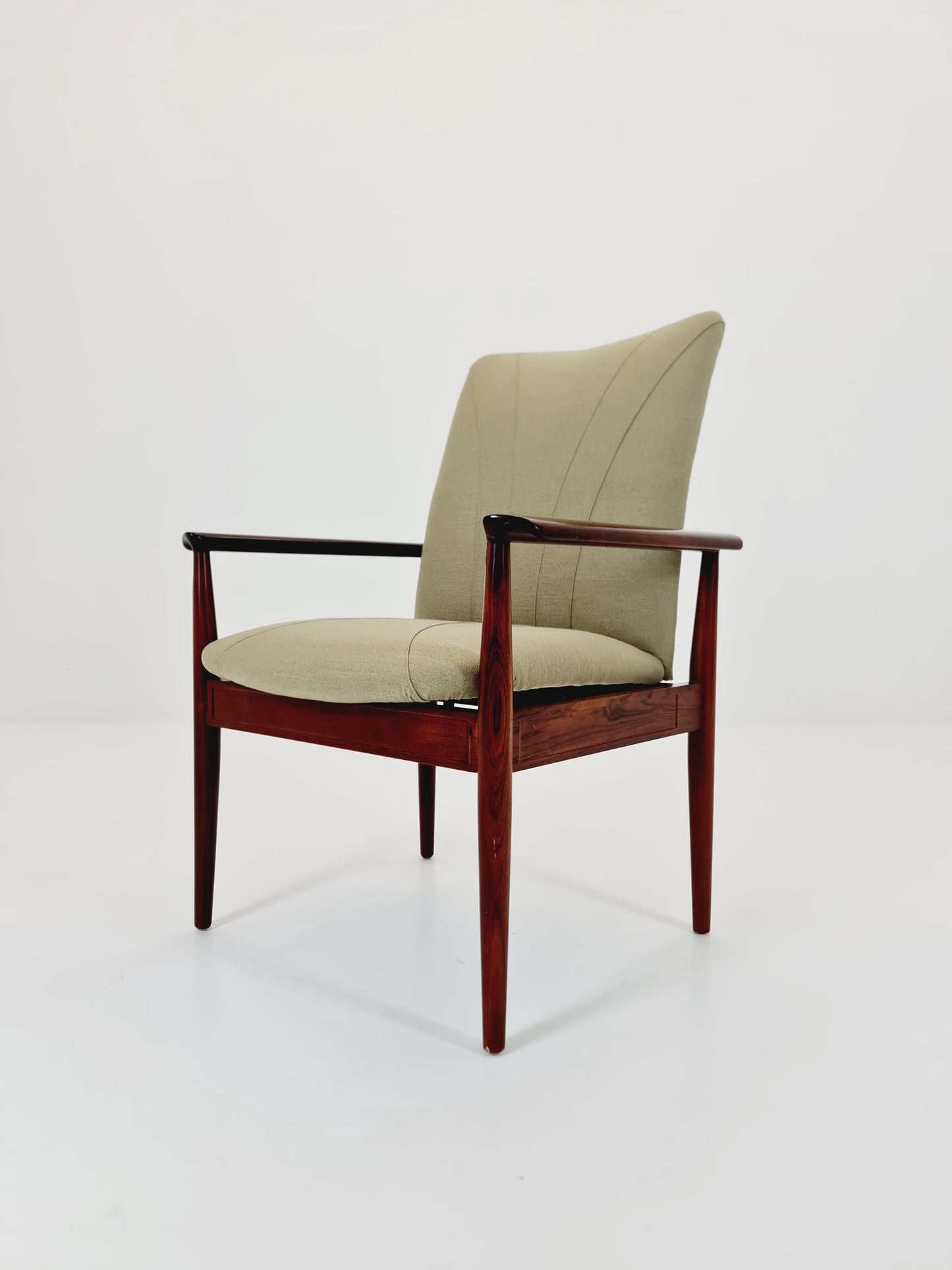 Danish Rare Rose wood Armchair By Finn Juhl For Cado Model 209 Diplomat, 1960s