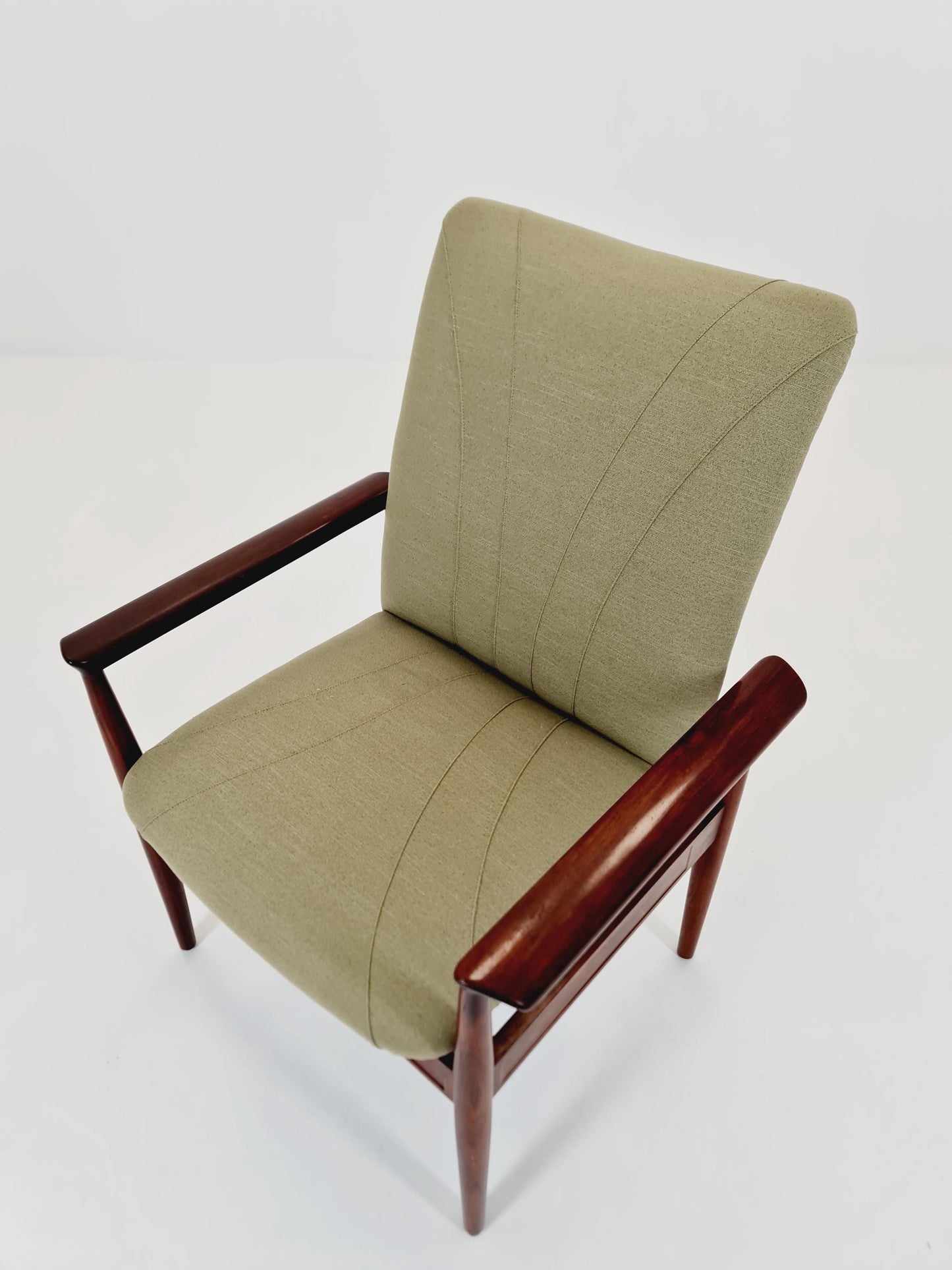 Danish Rare Rose wood Armchair By Finn Juhl For Cado Model 209 Diplomat, 1960s