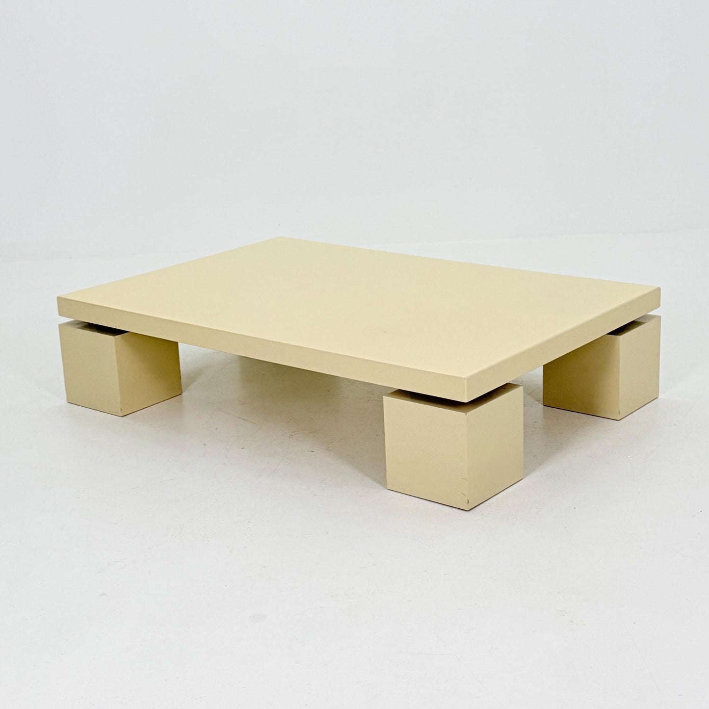 Mid century Postmodern Coffee Table by Willy Rizzo for Cidue, Italy 1970s,