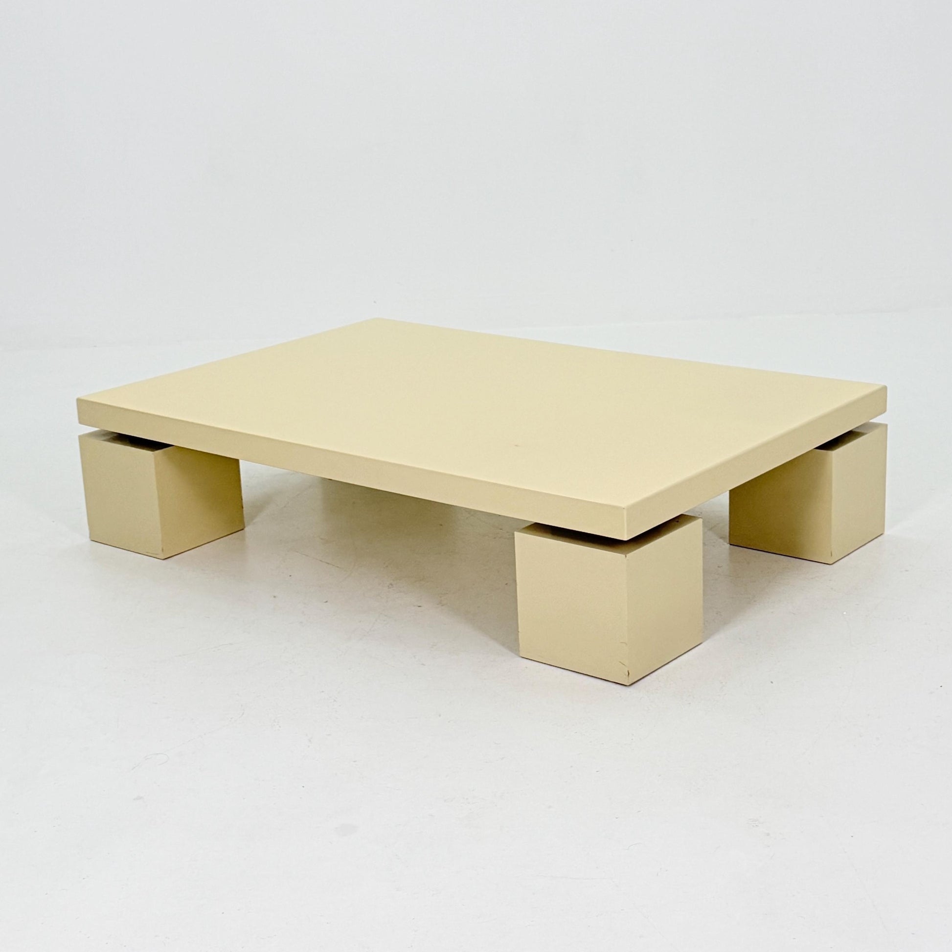 Mid century Postmodern Coffee Table by Willy Rizzo for Cidue, Italy 1970s,
