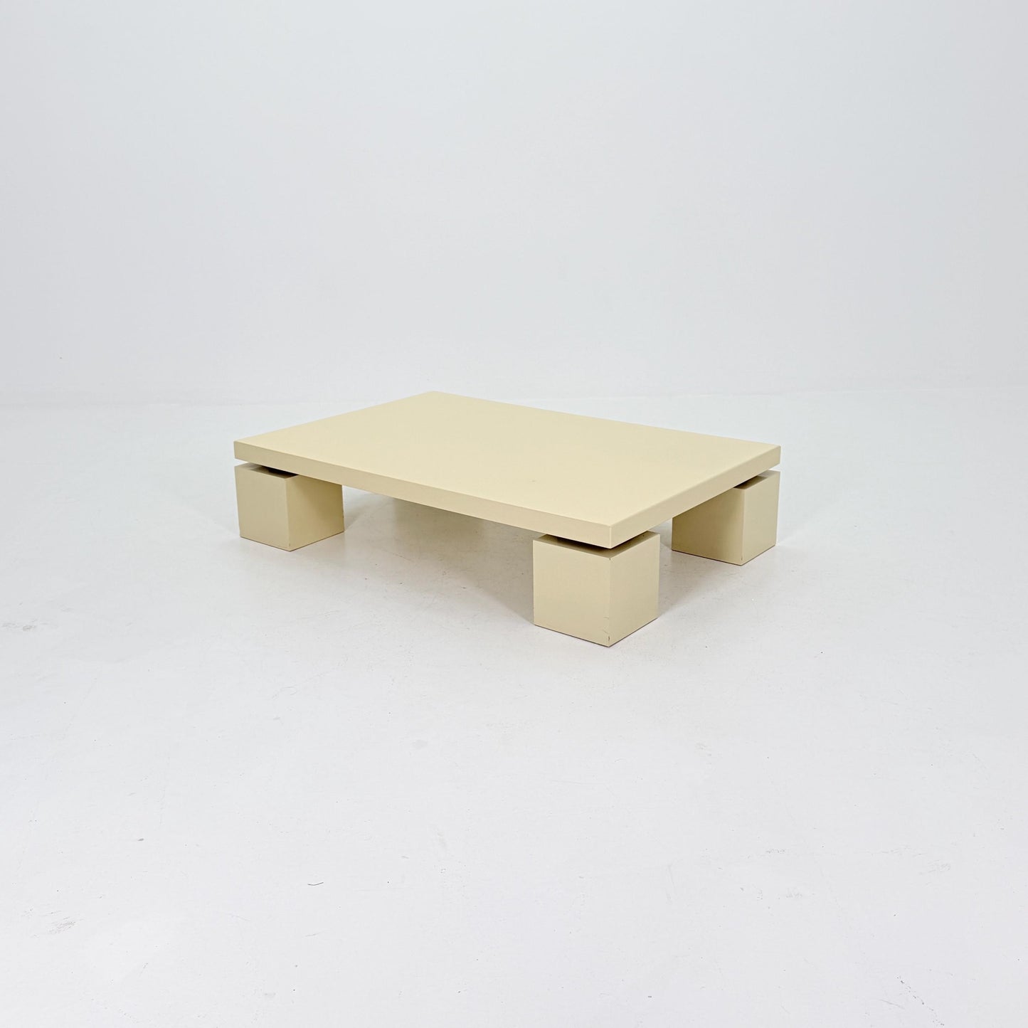 Mid century Postmodern Coffee Table by Willy Rizzo for Cidue, Italy 1970s,