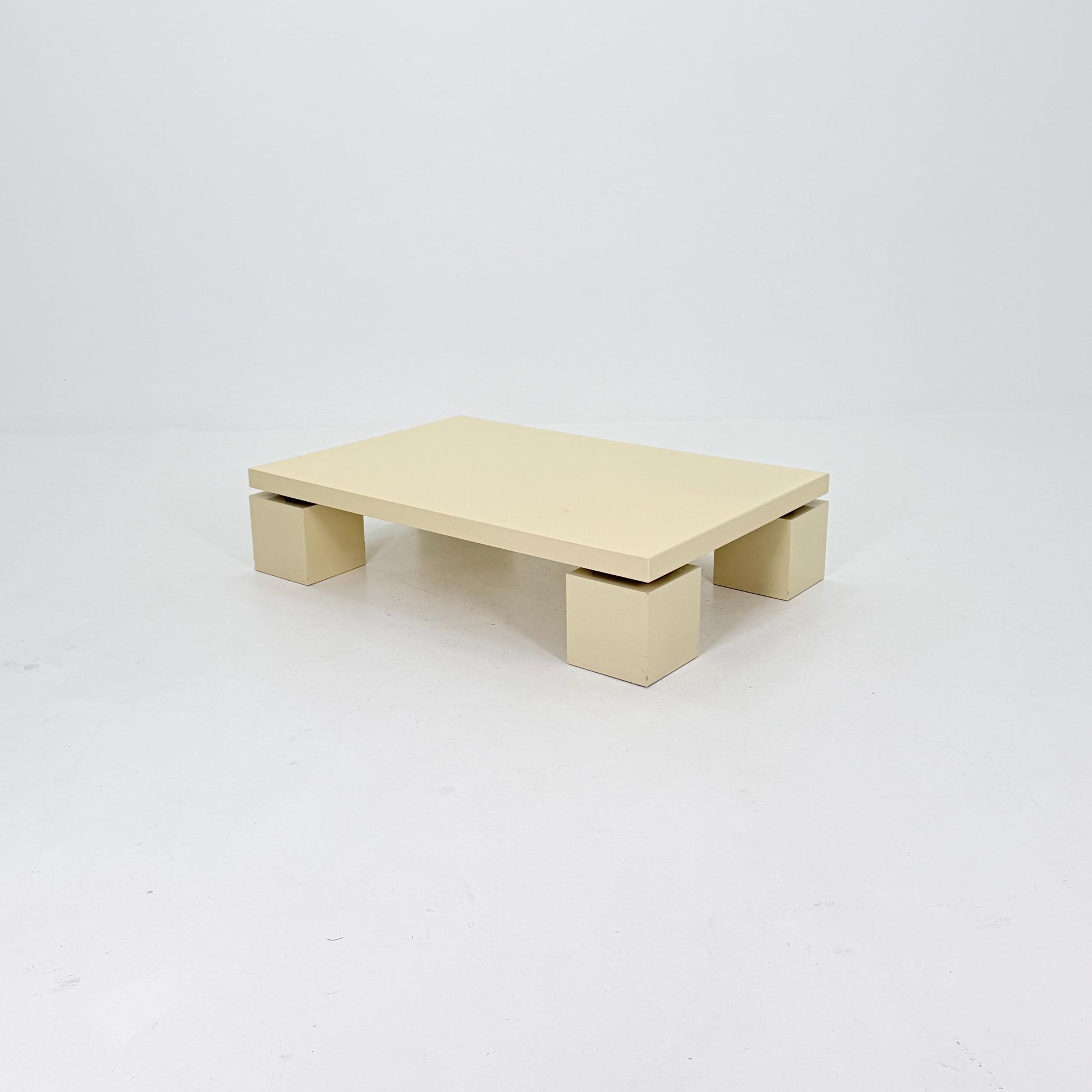 Mid century Postmodern Coffee Table by Willy Rizzo for Cidue, Italy 1970s,