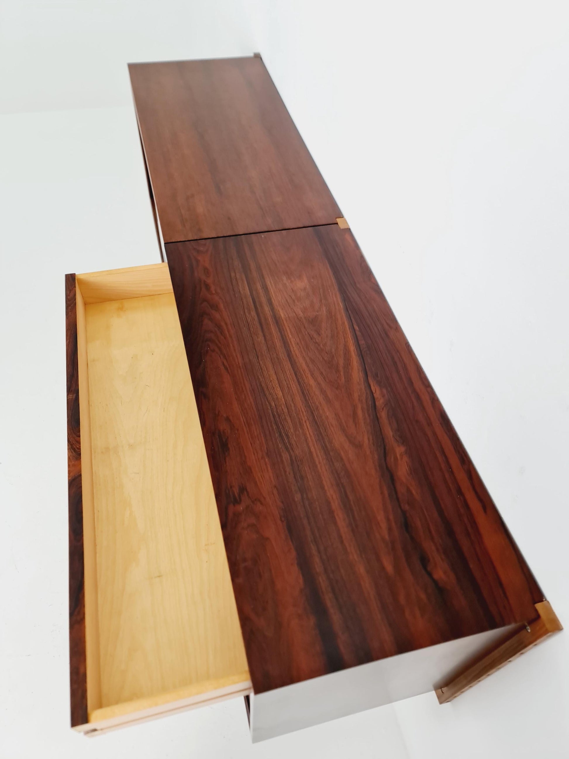 Mid century Danish Rosewood floating sideboard / 2 cabinets by Poul Cadovius for Royal, Denmark, 1960s