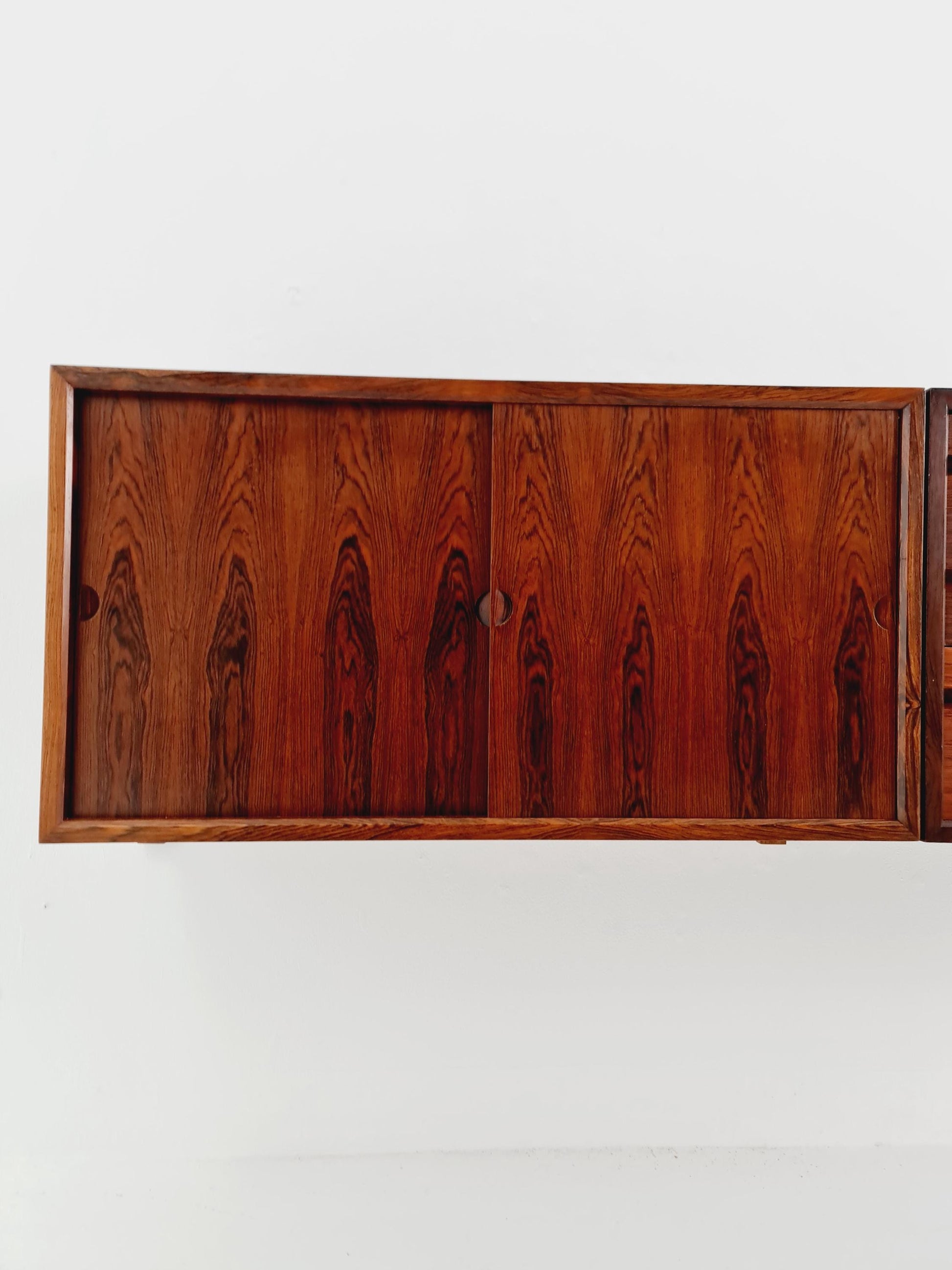 Mid century Danish Rosewood floating sideboard / 2 cabinets by Poul Cadovius for Royal, Denmark, 1960s