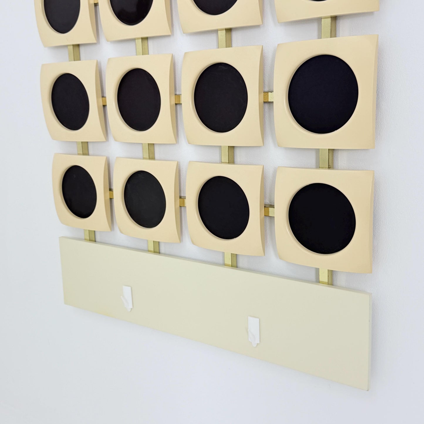 Mid Century Space Age Wall Coat Rack – Luigi Colani Style, Germany 1980s