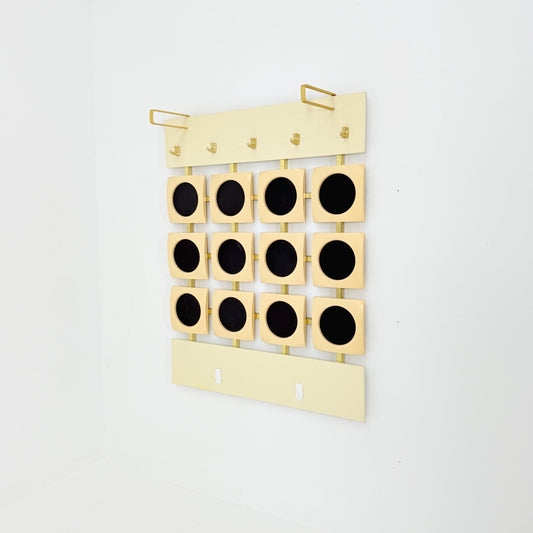 Mid Century Space Age Wall Coat Rack – Luigi Colani Style, Germany 1980s