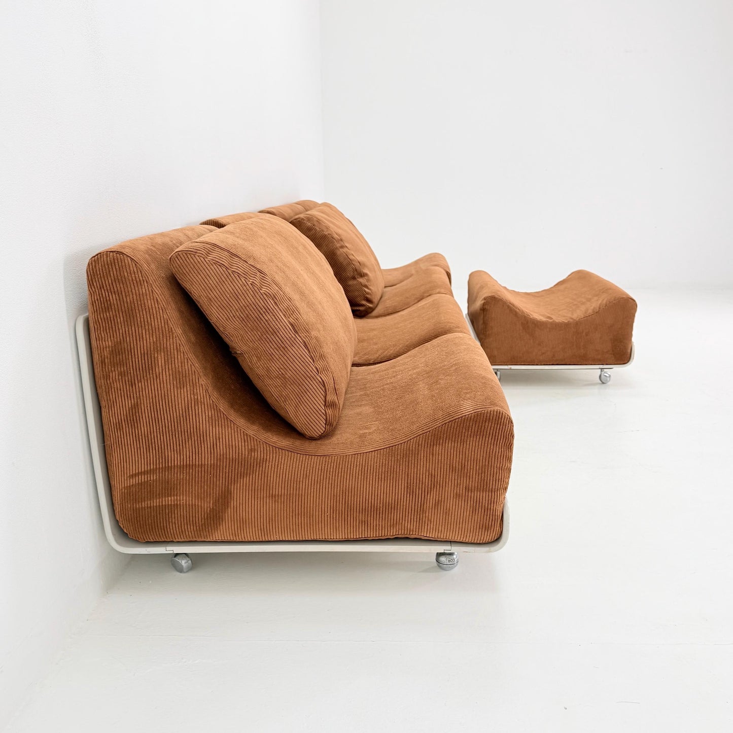 Set of 5 Mid-Century Modular Orbis Sofa Set by Luigi Colani for COR, 1970s Germany