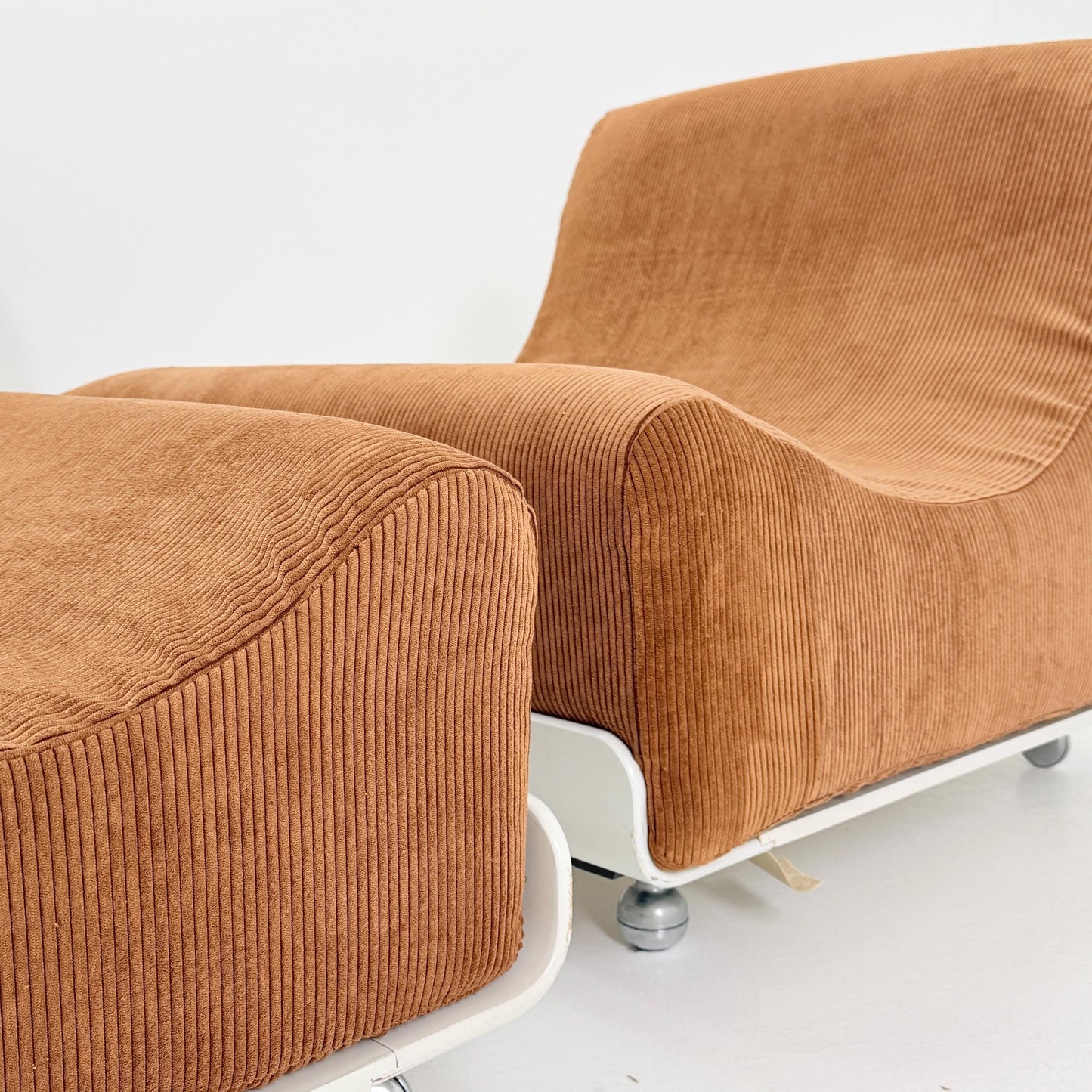 Set of 5 Mid-Century Modular Orbis Sofa Set by Luigi Colani for COR, 1970s Germany