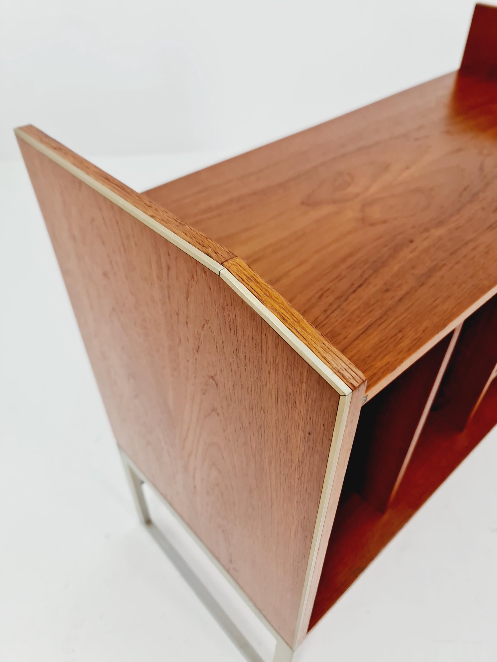 Mid century Danish teak hallway cabinet, Record cabinet By Bang &Olufsen 1960s