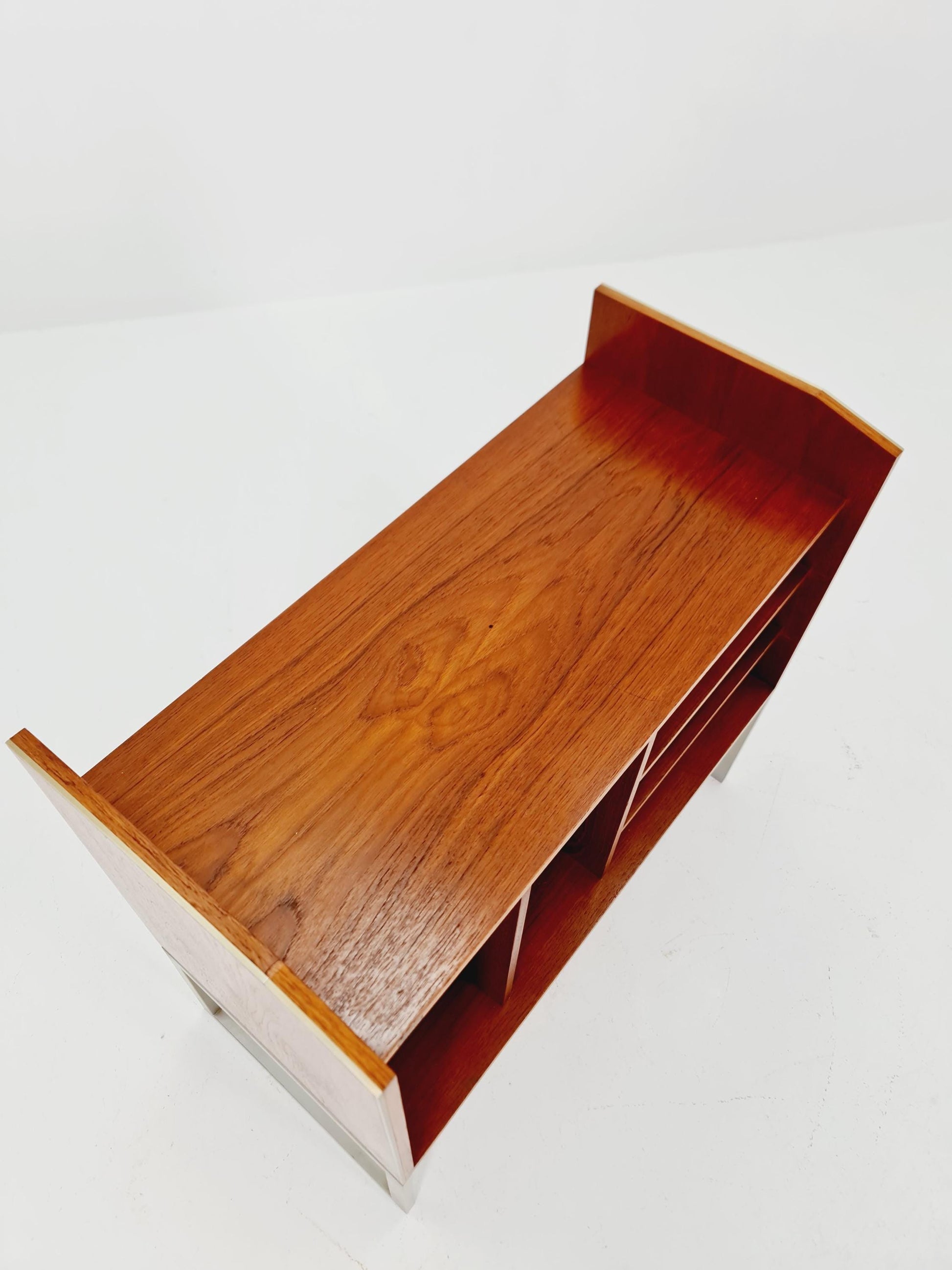 Mid century Danish teak hallway cabinet, Record cabinet By Bang &Olufsen 1960s