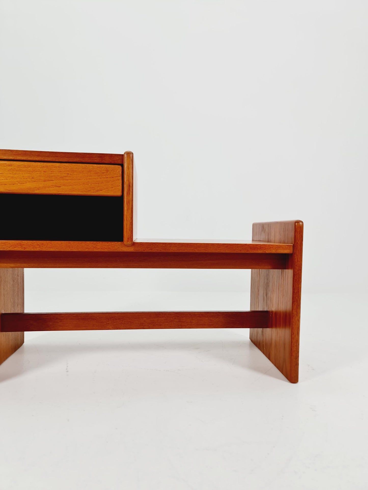 Danish teak telefon table/ hallway table By Bornholm Möbelfabrik, 1960s