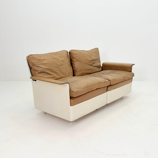 1 of 2 Rare 1st Edition FG2001 Series Sofa by Dieter Rams for Wolfgang Feierbach, 1960s Germany