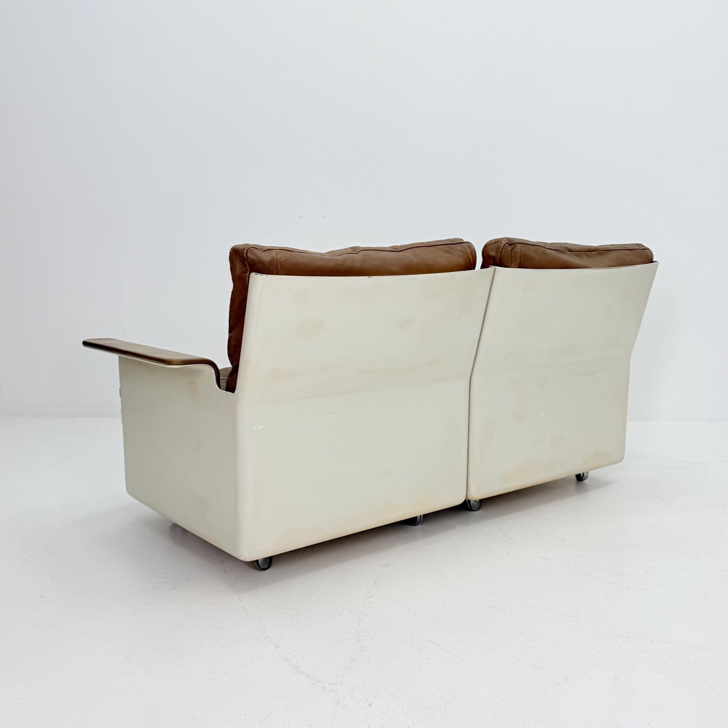 Rare Pair (Set of 2) 1st Edition FG2001 Series Sofas by Dieter Rams for Wolfgang Feierbach, 1960s Germany