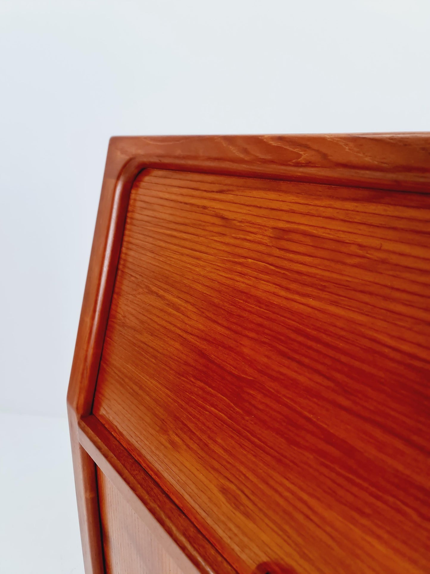Midcentury Danish Teak vintage Secretary by E.Glasdam Jemsem for Vantinge Möbel industri 1970s