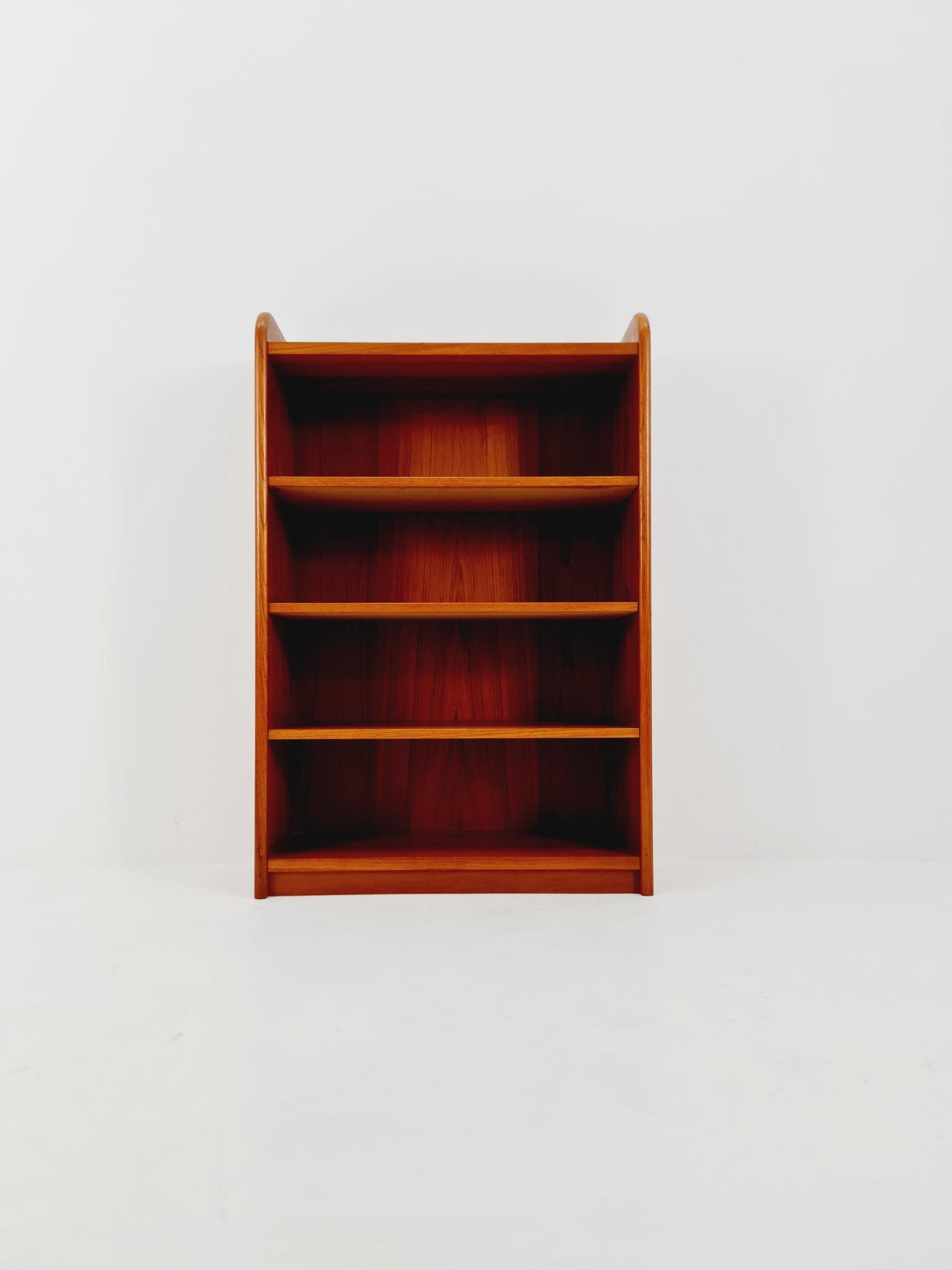 Danish freestanding vintage bookshelf system/ book case teak, Bornholm 1970s