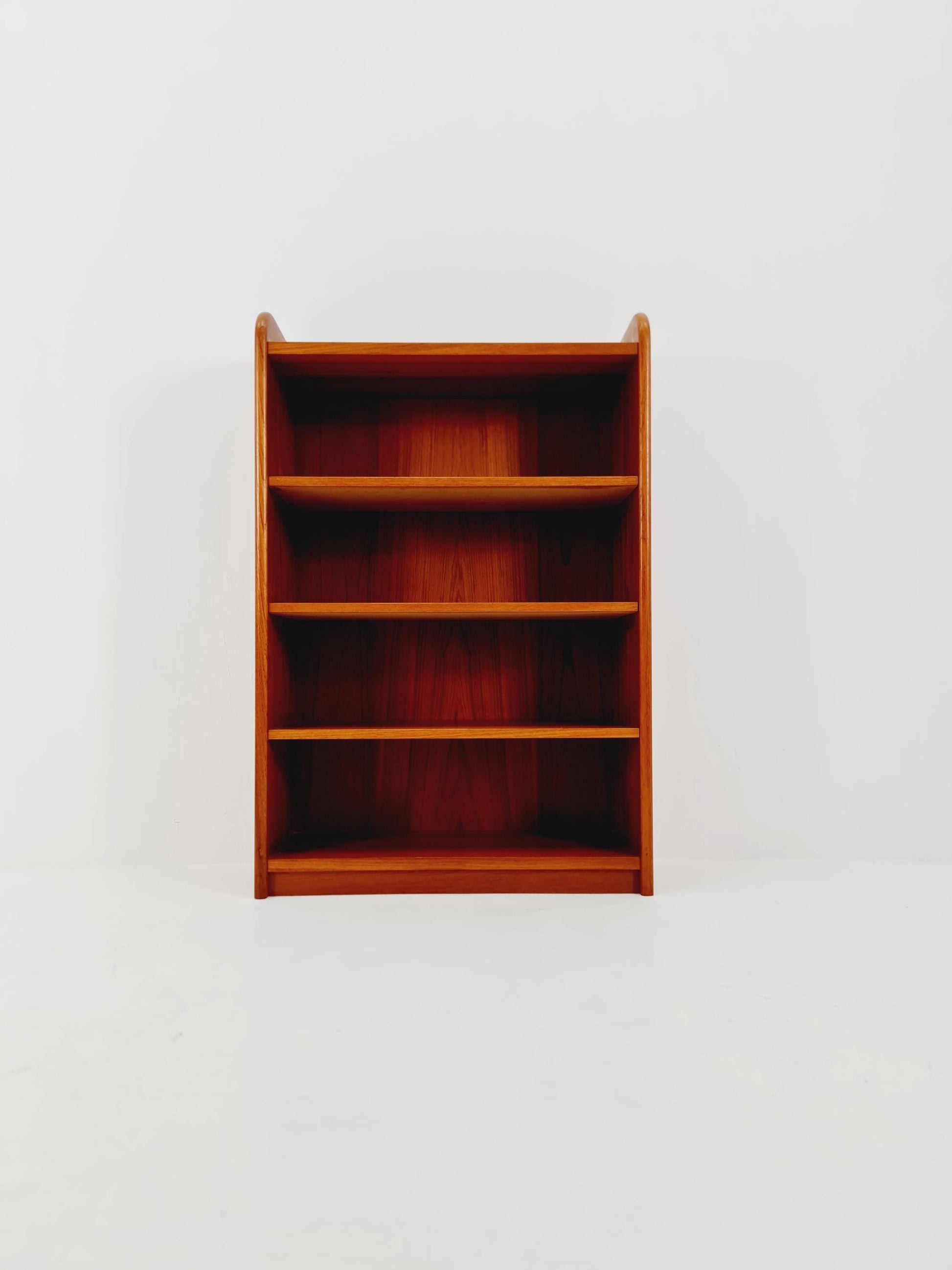 Danish freestanding vintage bookshelf system/ book case teak, Bornholm 1970s
