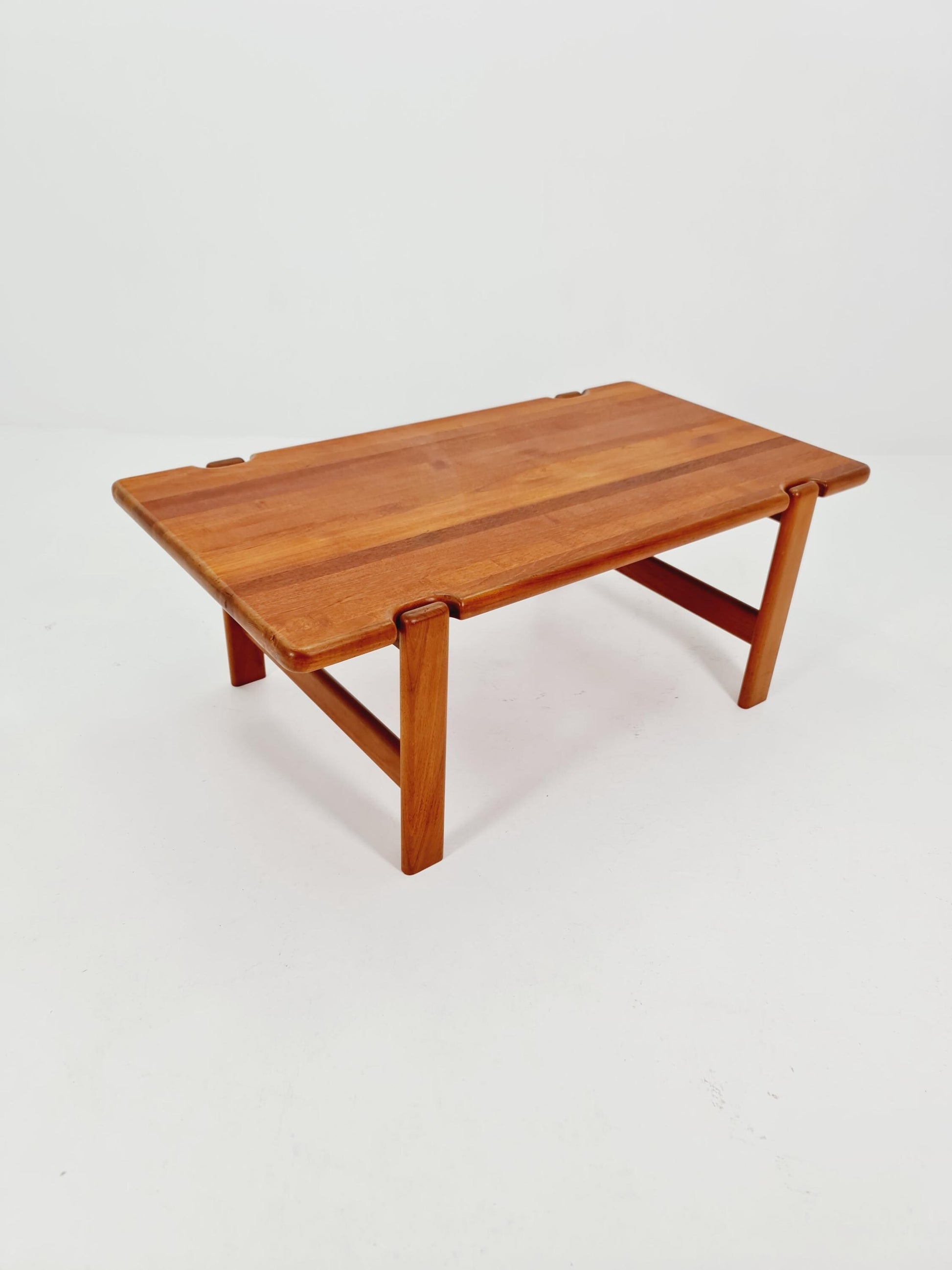 Danish Teak solid coffee table/ side table By Niels Bach for Randers Möbel, 1960s