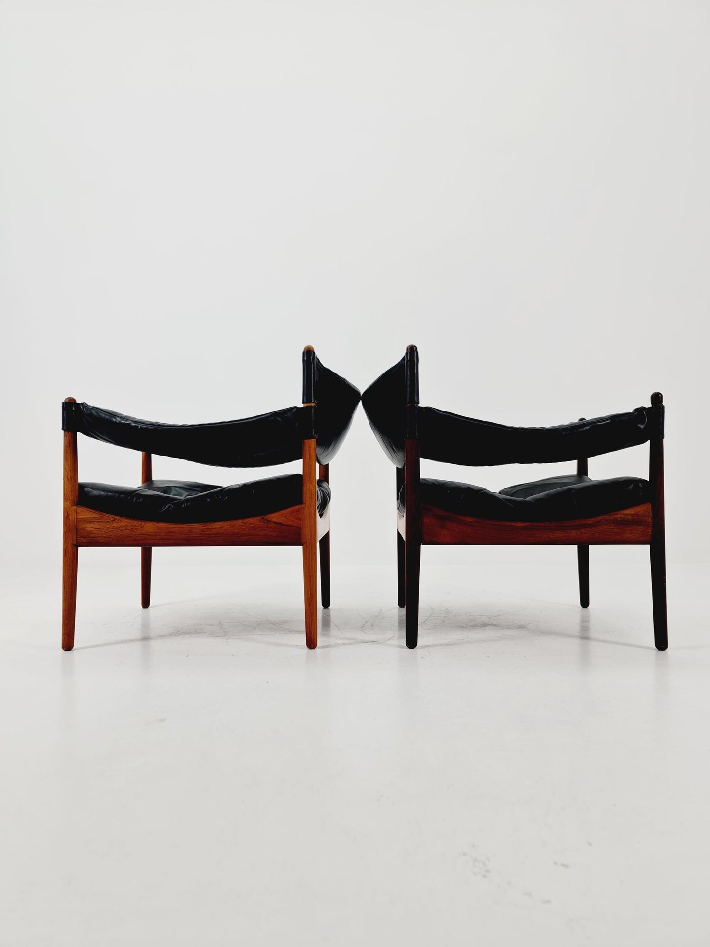 Mid-Century Rosewood Arm Chair by Christian Vedel “Modus” for Willadsen Møbelfabrik, 1960s Set of 2