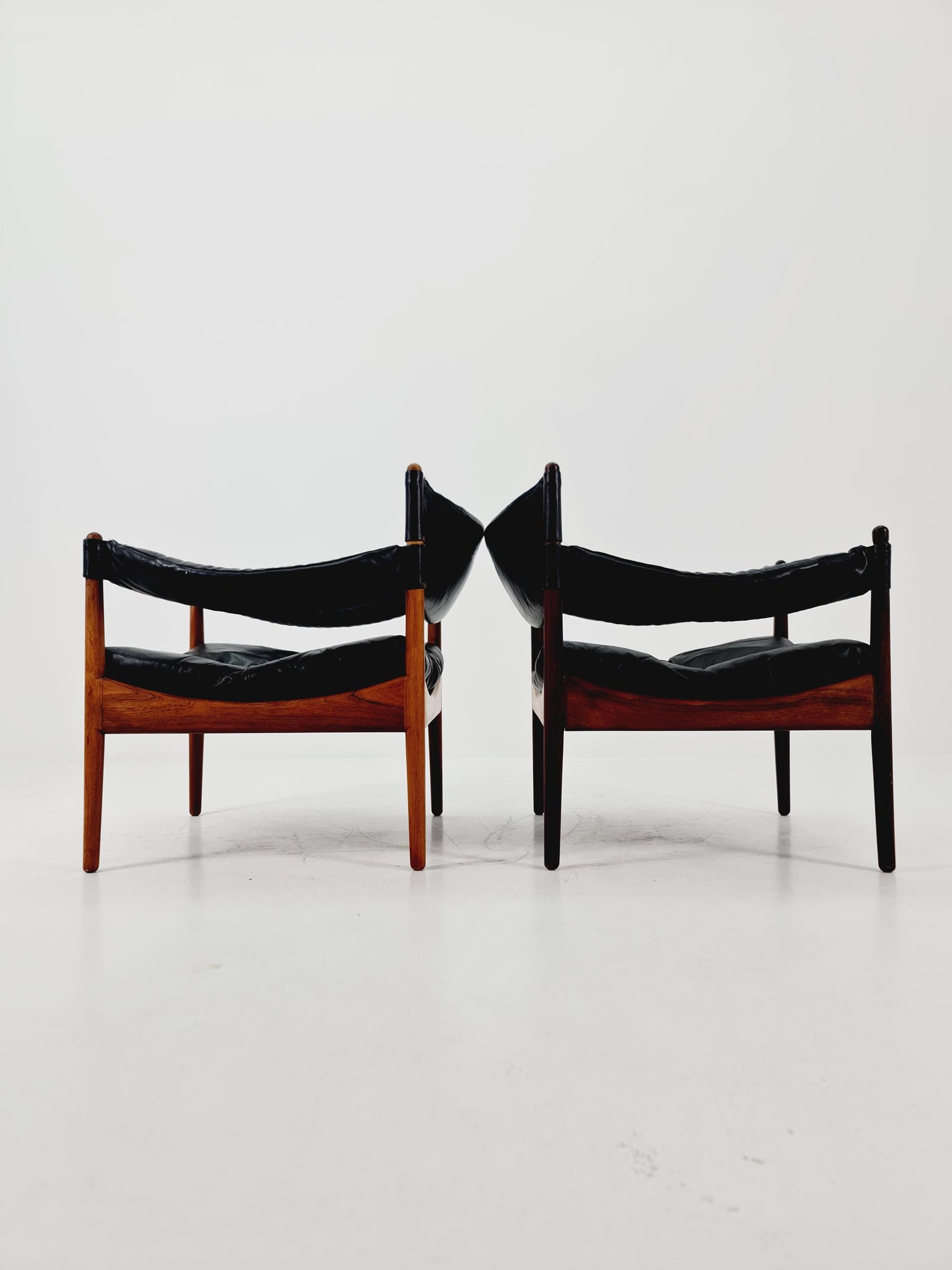 Mid-Century Rosewood Arm Chair by Christian Vedel “Modus” for Willadsen Møbelfabrik, 1960s Set of 2