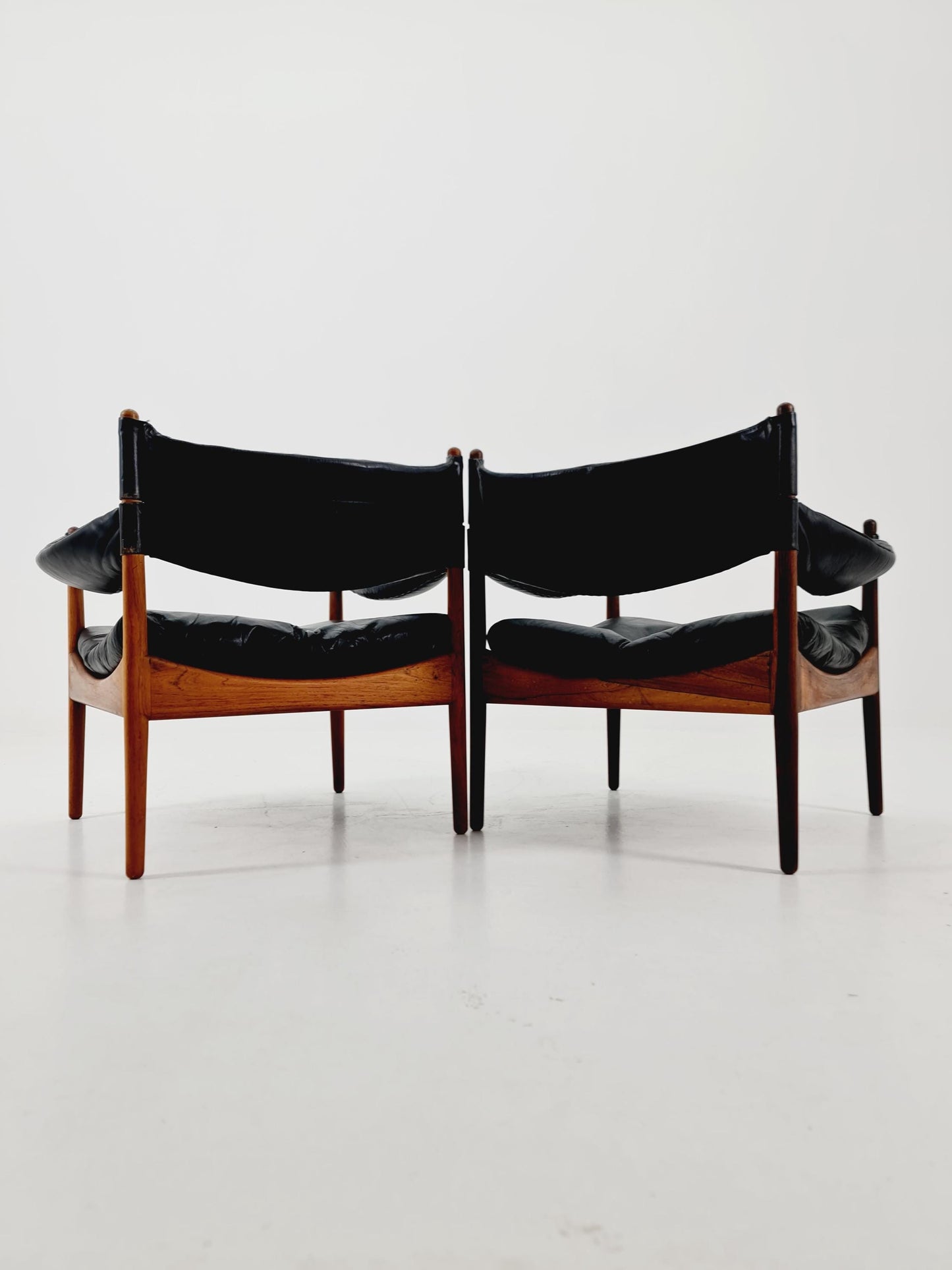 Mid-Century Rosewood Arm Chair by Christian Vedel “Modus” for Willadsen Møbelfabrik, 1960s Set of 2