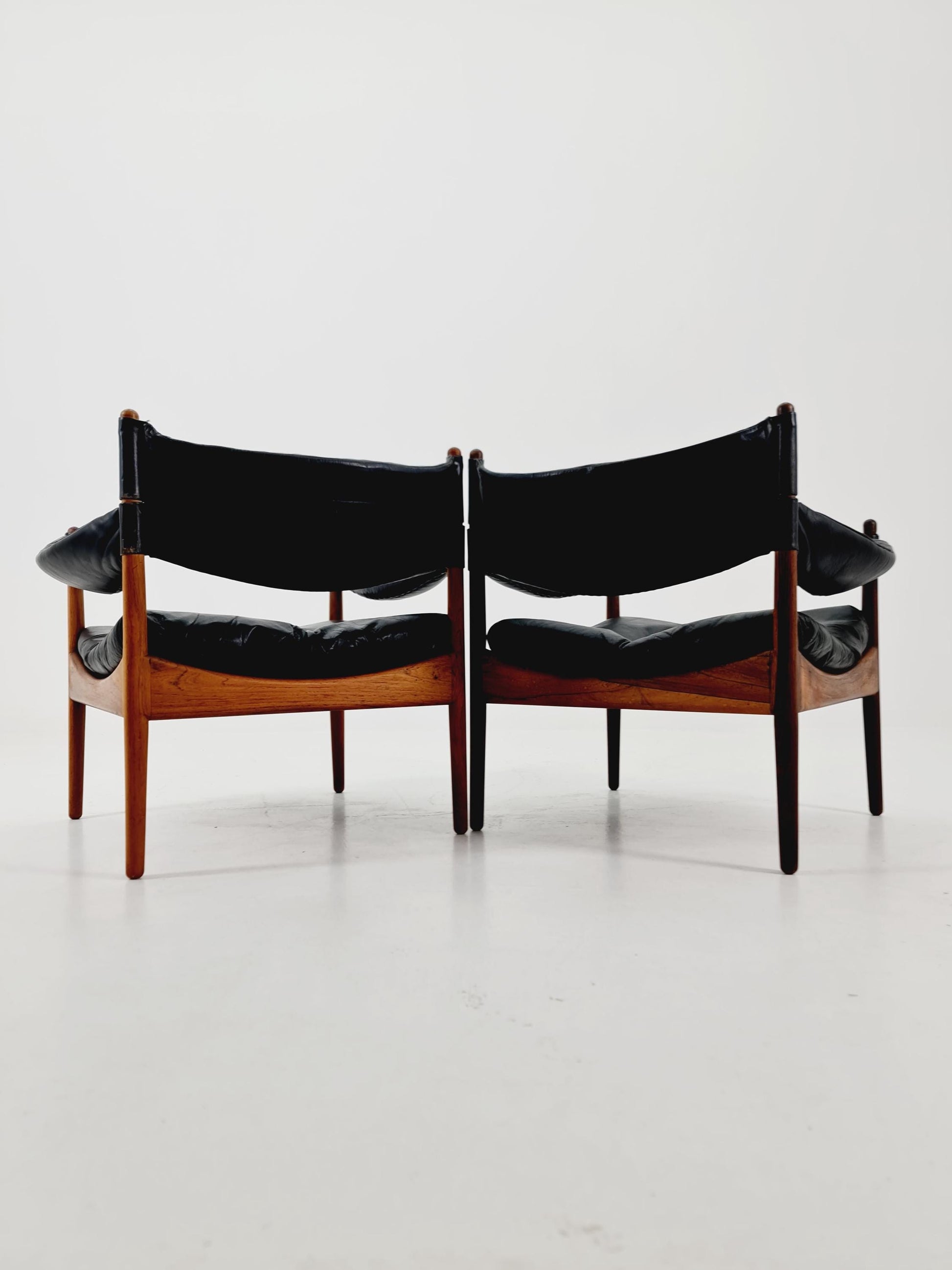 Mid-Century Rosewood Arm Chair by Christian Vedel “Modus” for Willadsen Møbelfabrik, 1960s Set of 2