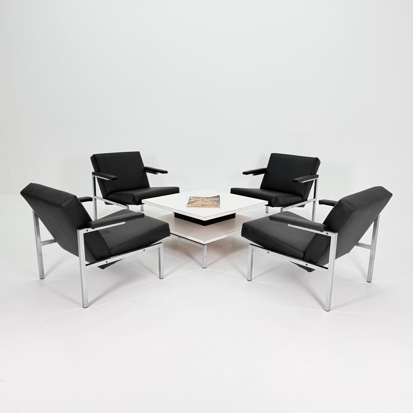 1 of 4 Mid Century Lounge Chair by Martin Visser for Spectrum, Netherlands 1960s