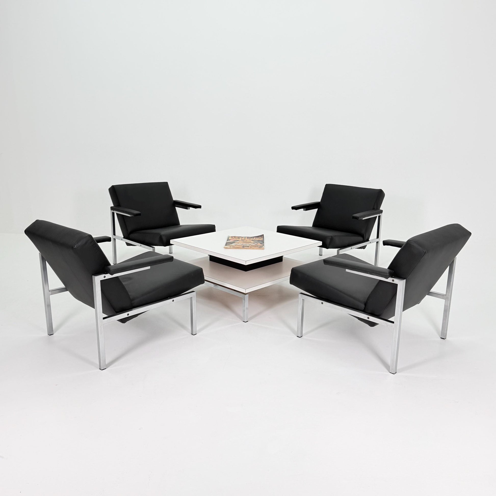 1 of 4 Mid Century Lounge Chair by Martin Visser for Spectrum, Netherlands 1960s