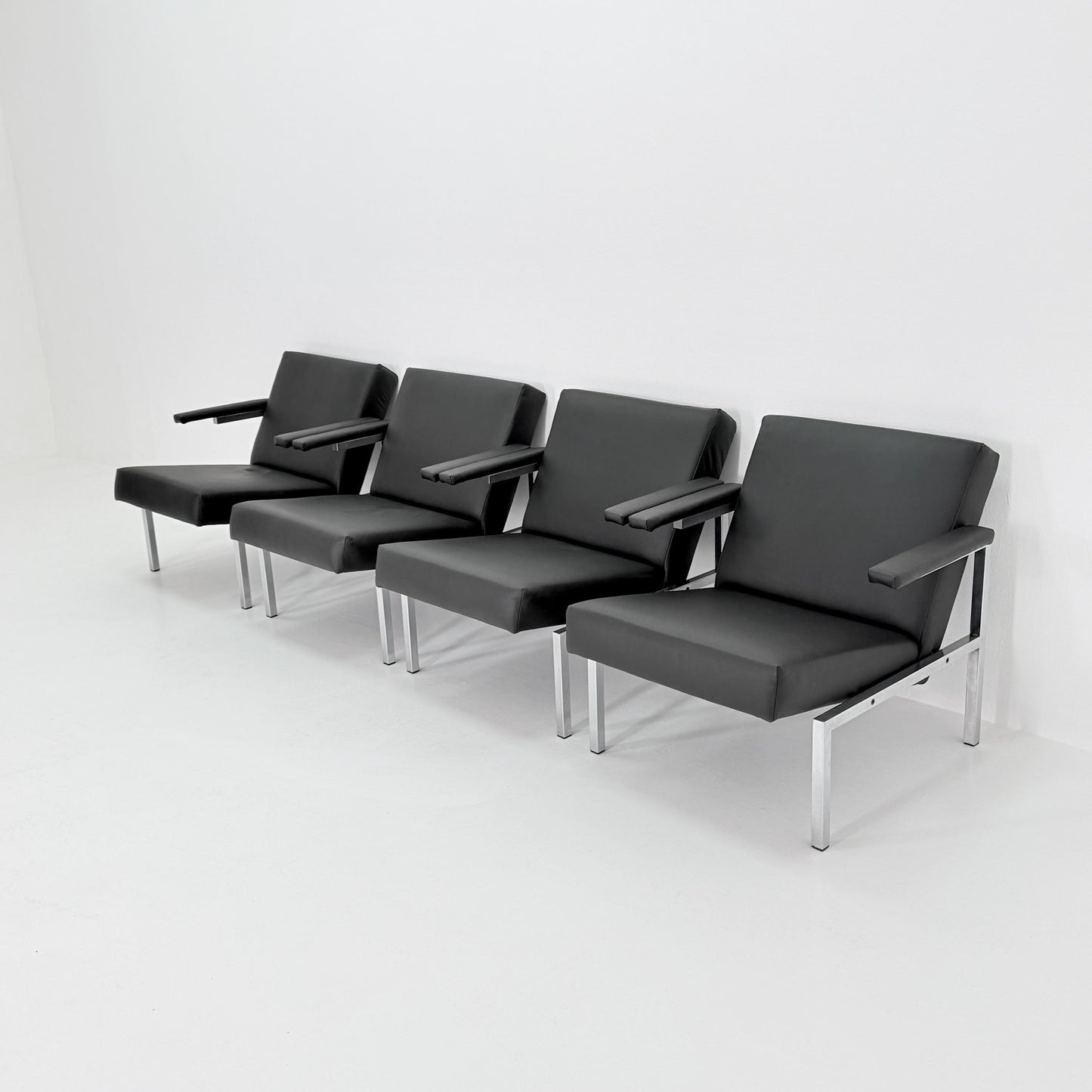 1 of 4 Mid Century Lounge Chair by Martin Visser for Spectrum, Netherlands 1960s