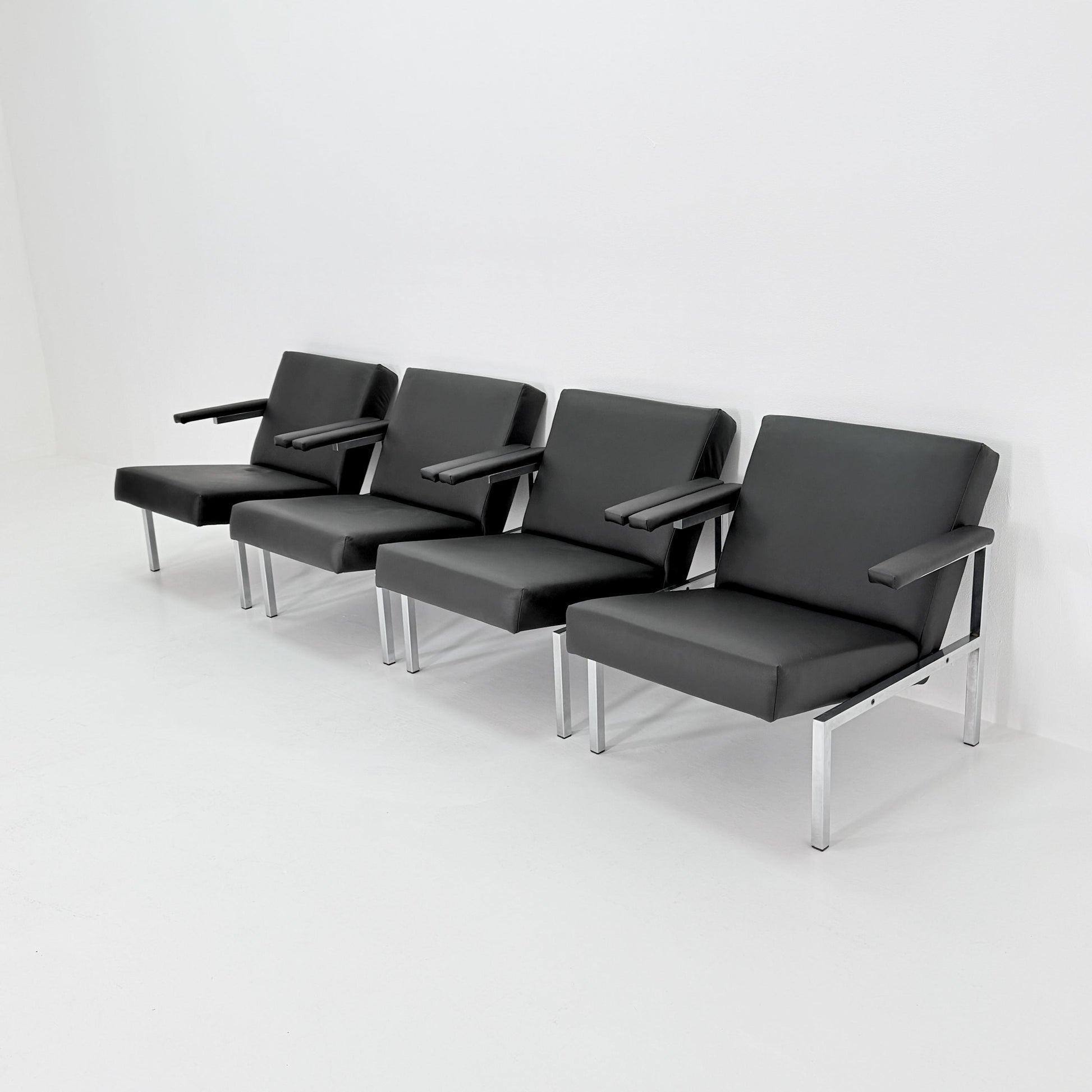 1 of 4 Mid Century Lounge Chair by Martin Visser for Spectrum, Netherlands 1960s