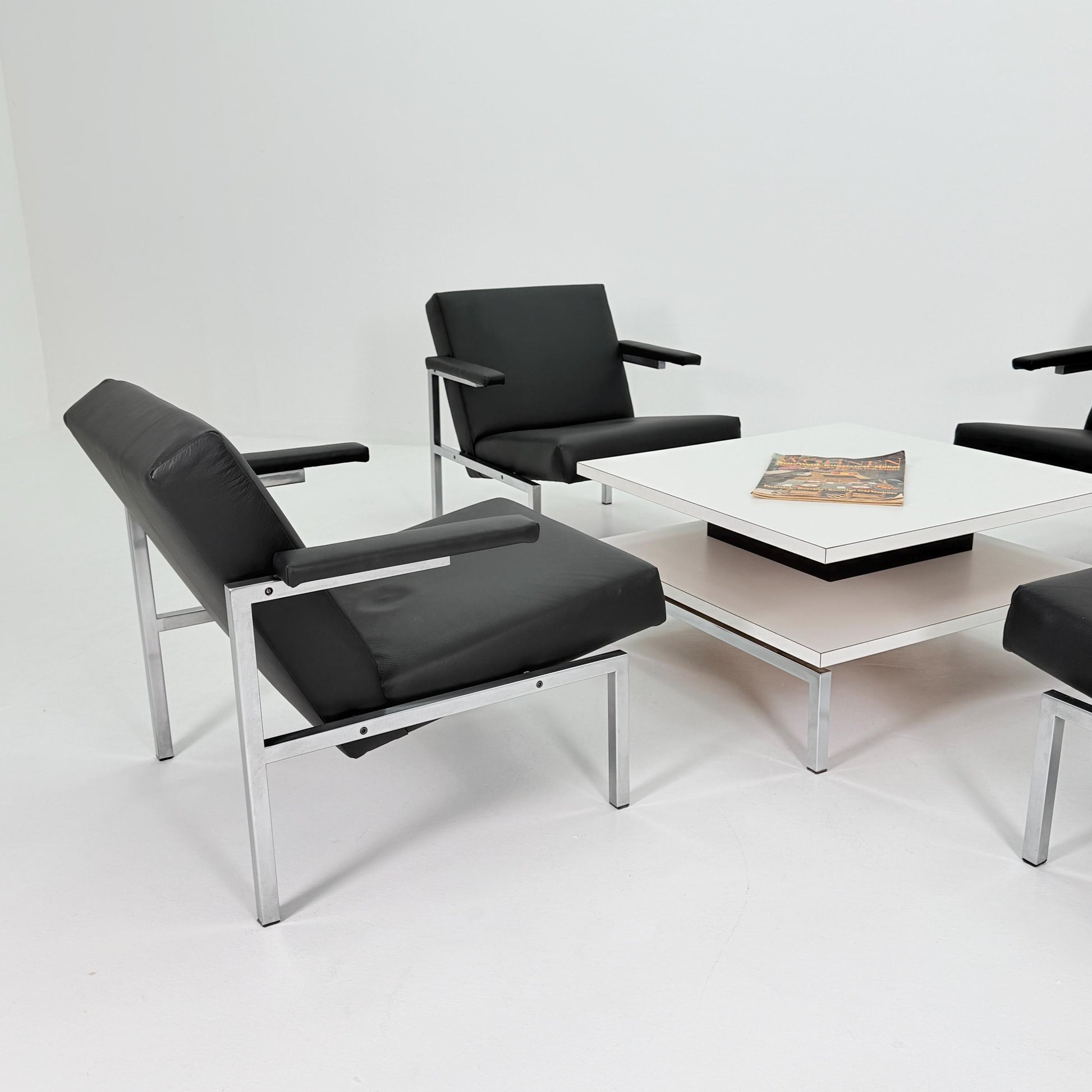 1 of 4 Mid Century Lounge Chair by Martin Visser for Spectrum, Netherlands 1960s