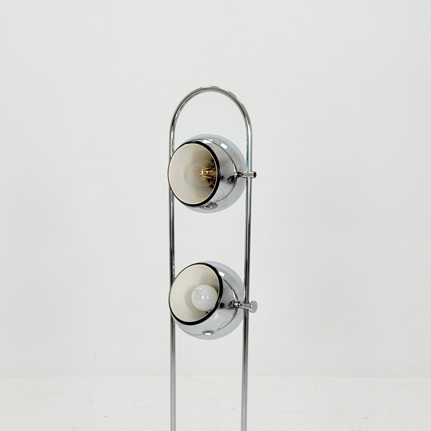 Mid Century Chrome Floor Lamp by Goffredo Reggiani for Reggiani, Italy 1970s