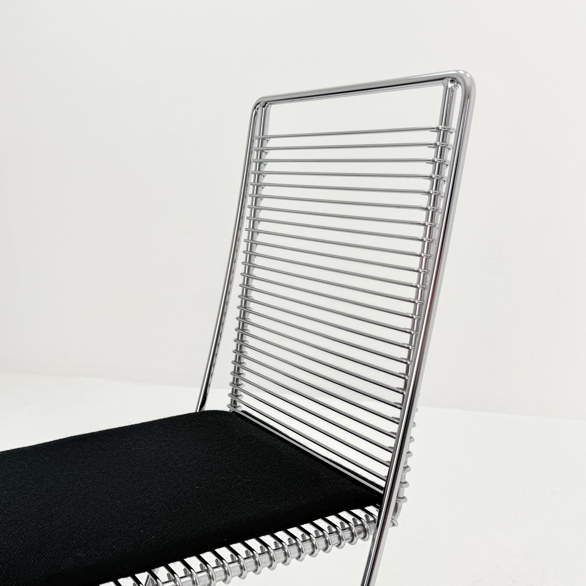 Mid century Postmodern Cross-Cantilever Bar Stool by Till Behrens, Germany 1980s