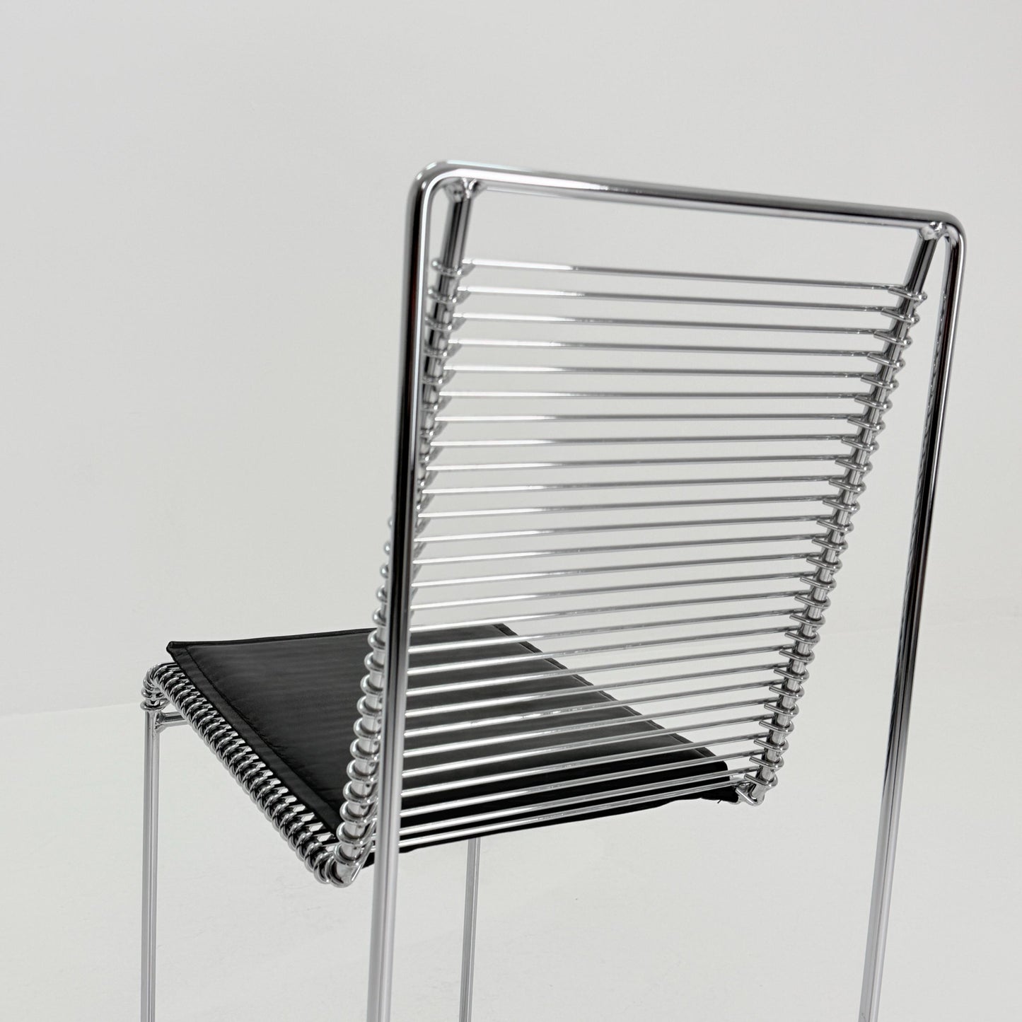 Mid century Postmodern Cross-Cantilever Bar Stool , Germany 1980s