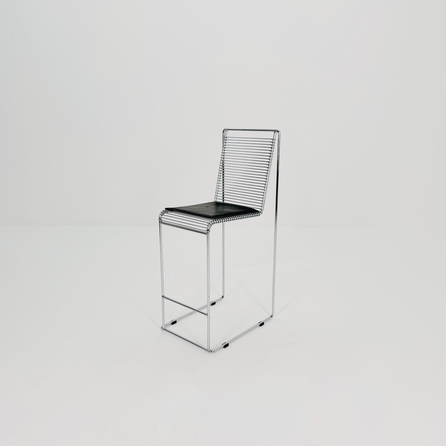 Mid century Postmodern Cross-Cantilever Bar Stool , Germany 1980s