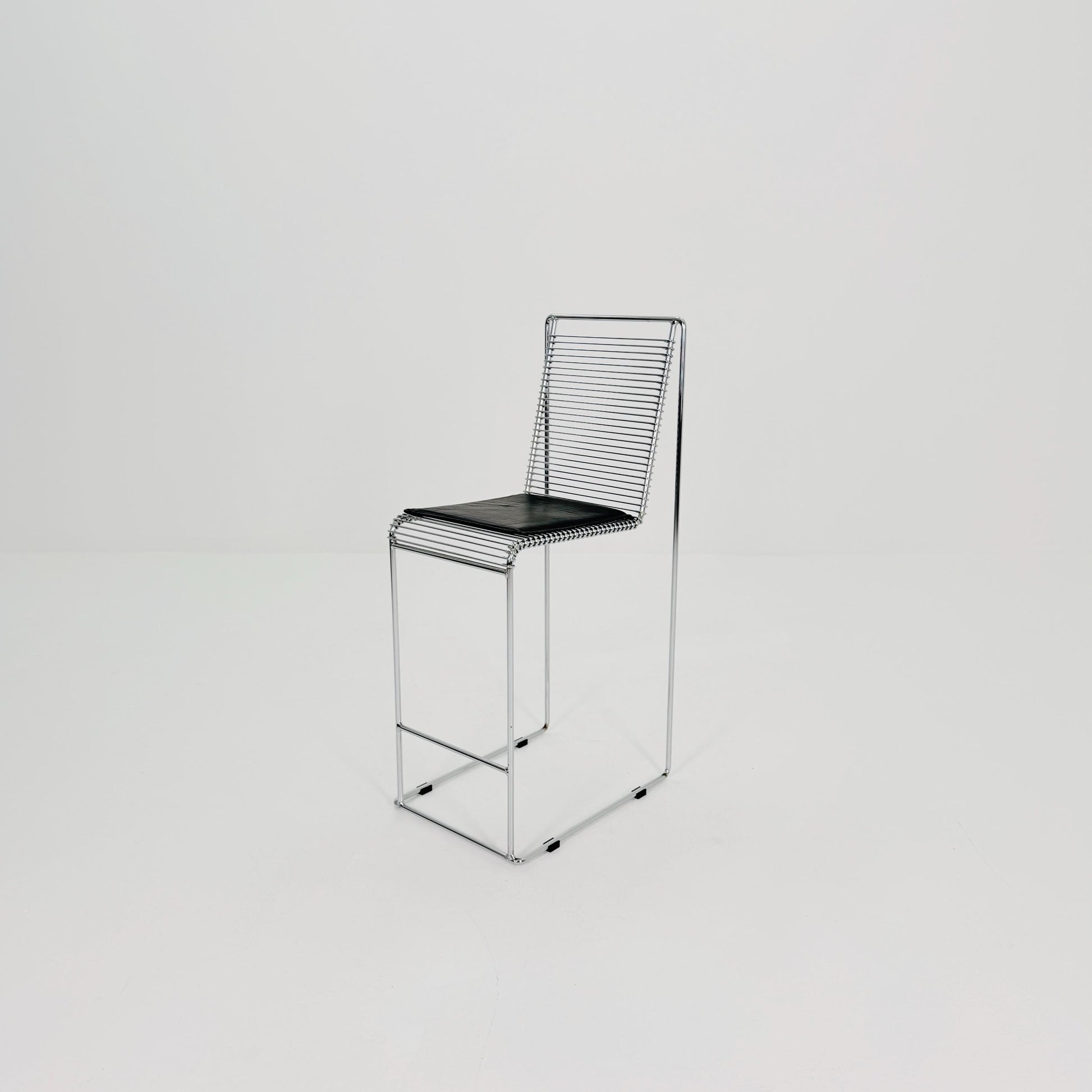 Mid century Postmodern Cross-Cantilever Bar Stool , Germany 1980s