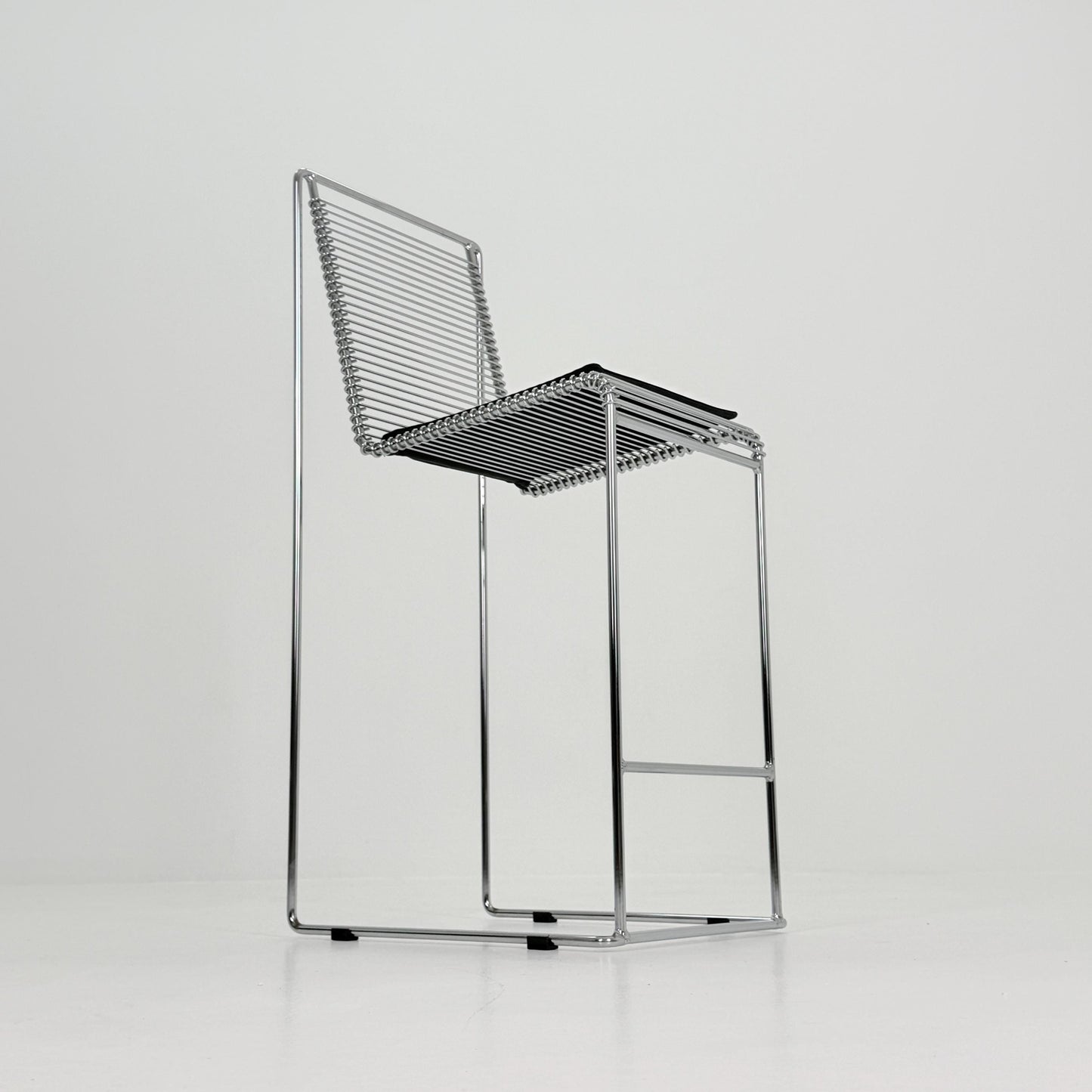 Mid century Postmodern Cross-Cantilever Bar Stool , Germany 1980s
