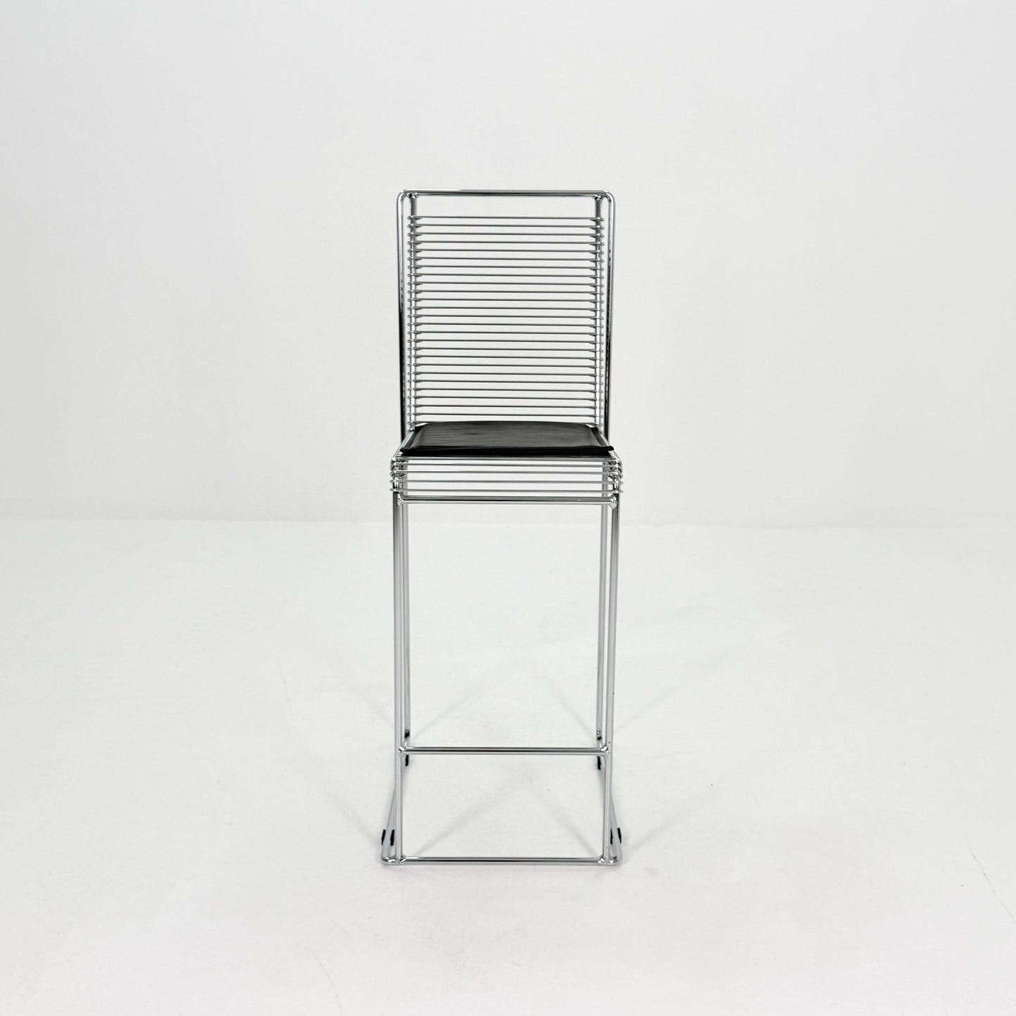 Mid century Postmodern Cross-Cantilever Bar Stool , Germany 1980s