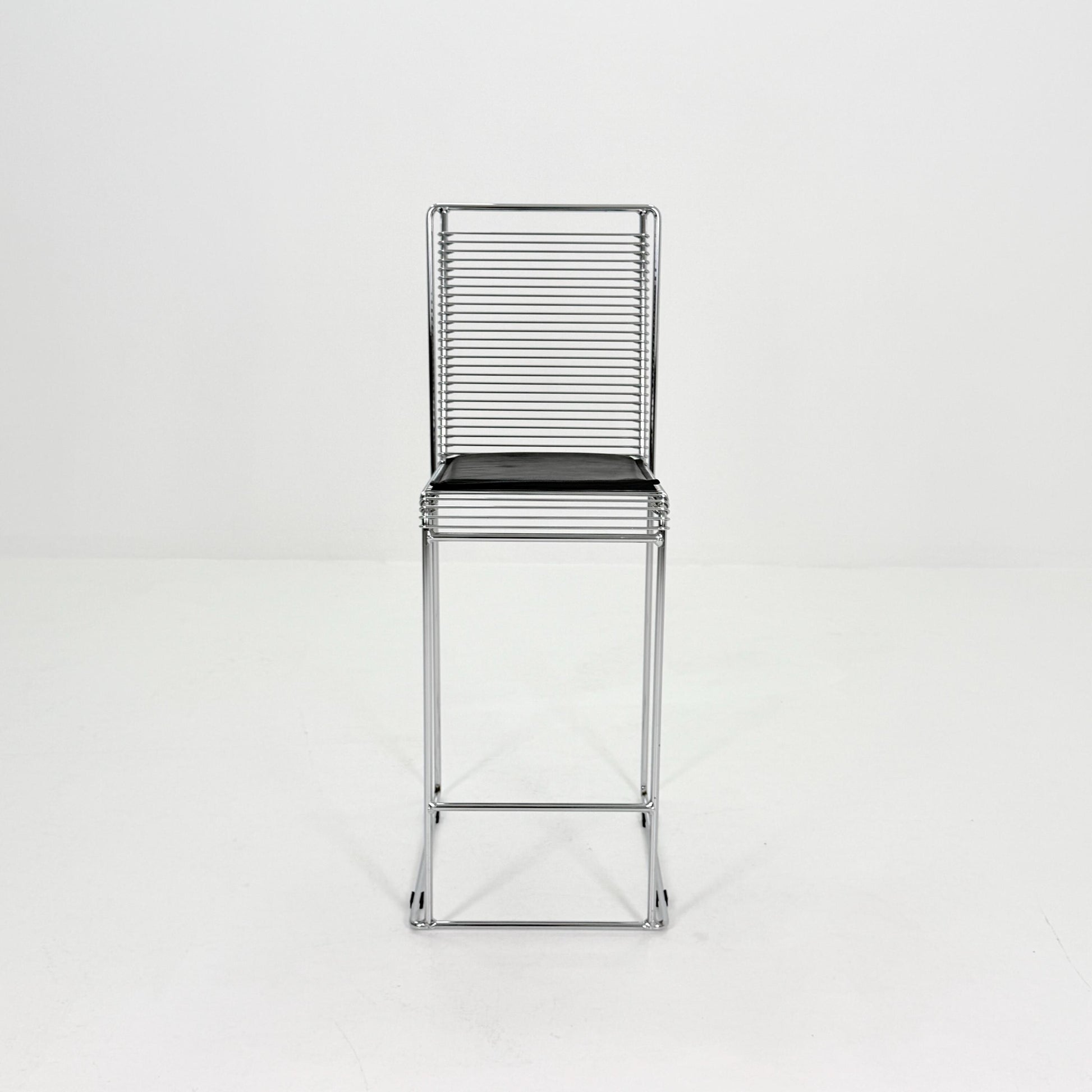 Mid century Postmodern Cross-Cantilever Bar Stool , Germany 1980s