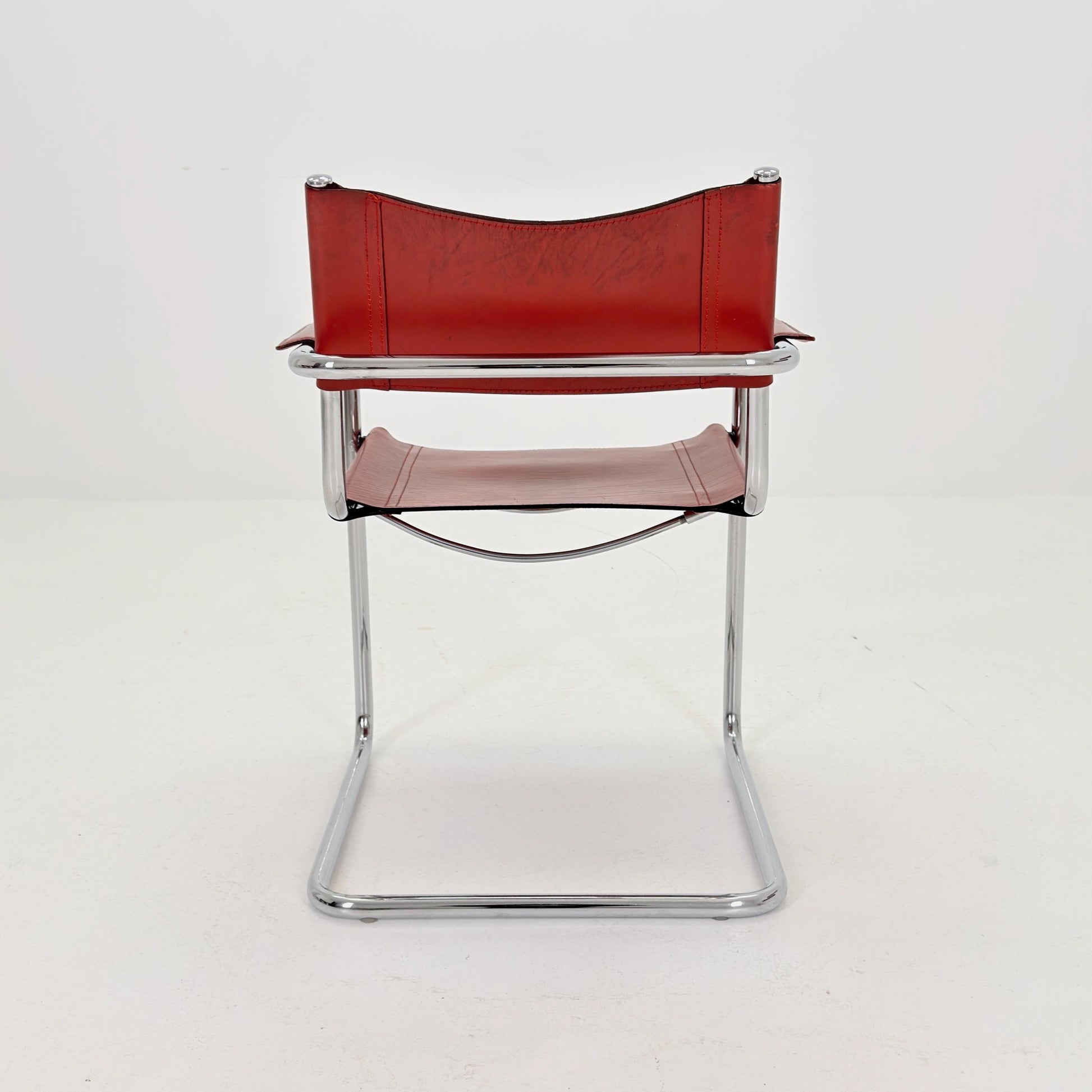Model MG5 Centro Studi desk chair by Mart Stam & Marcel Breuer for Matteo Grassi, 1970s