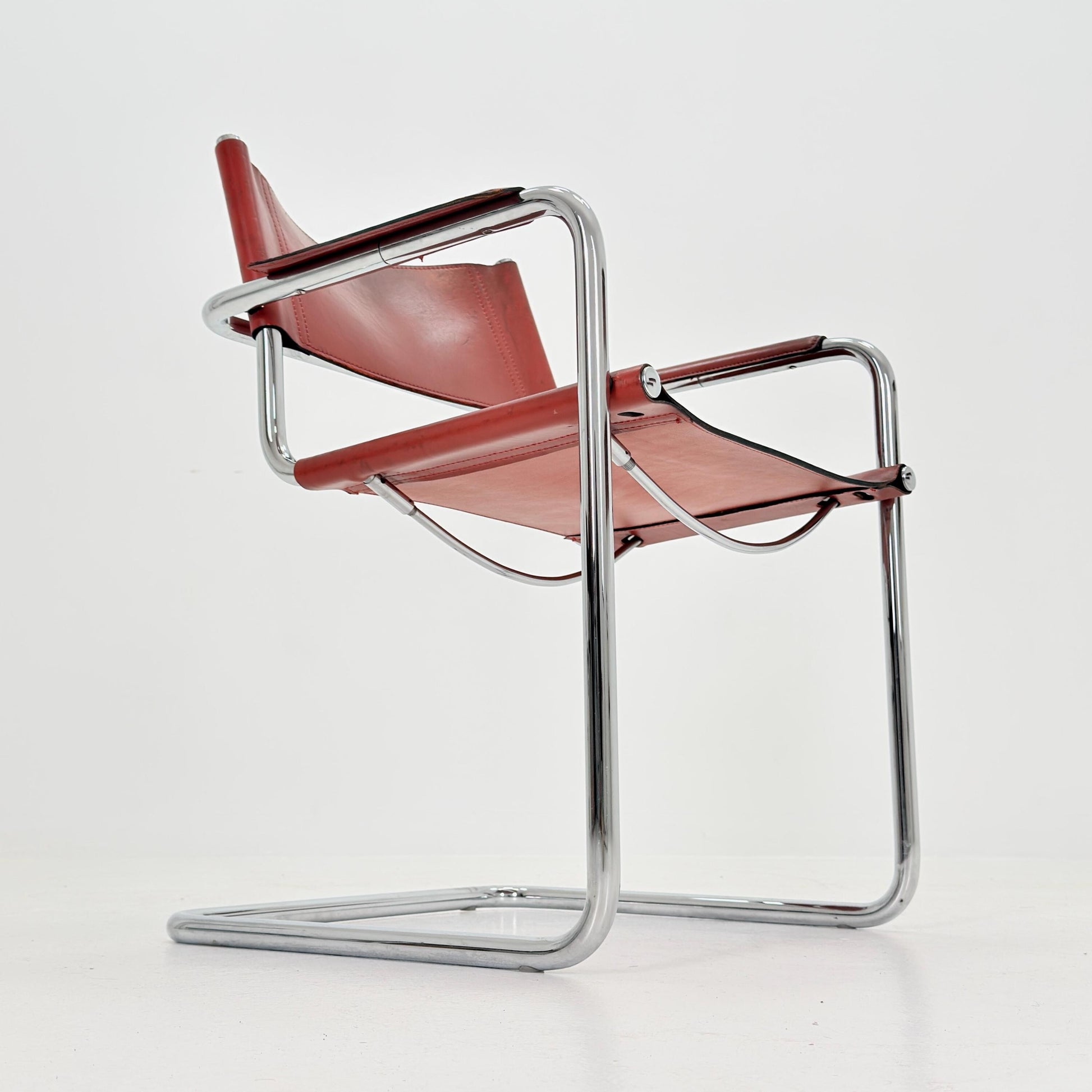 Model MG5 Centro Studi desk chair by Mart Stam & Marcel Breuer for Matteo Grassi, 1970s