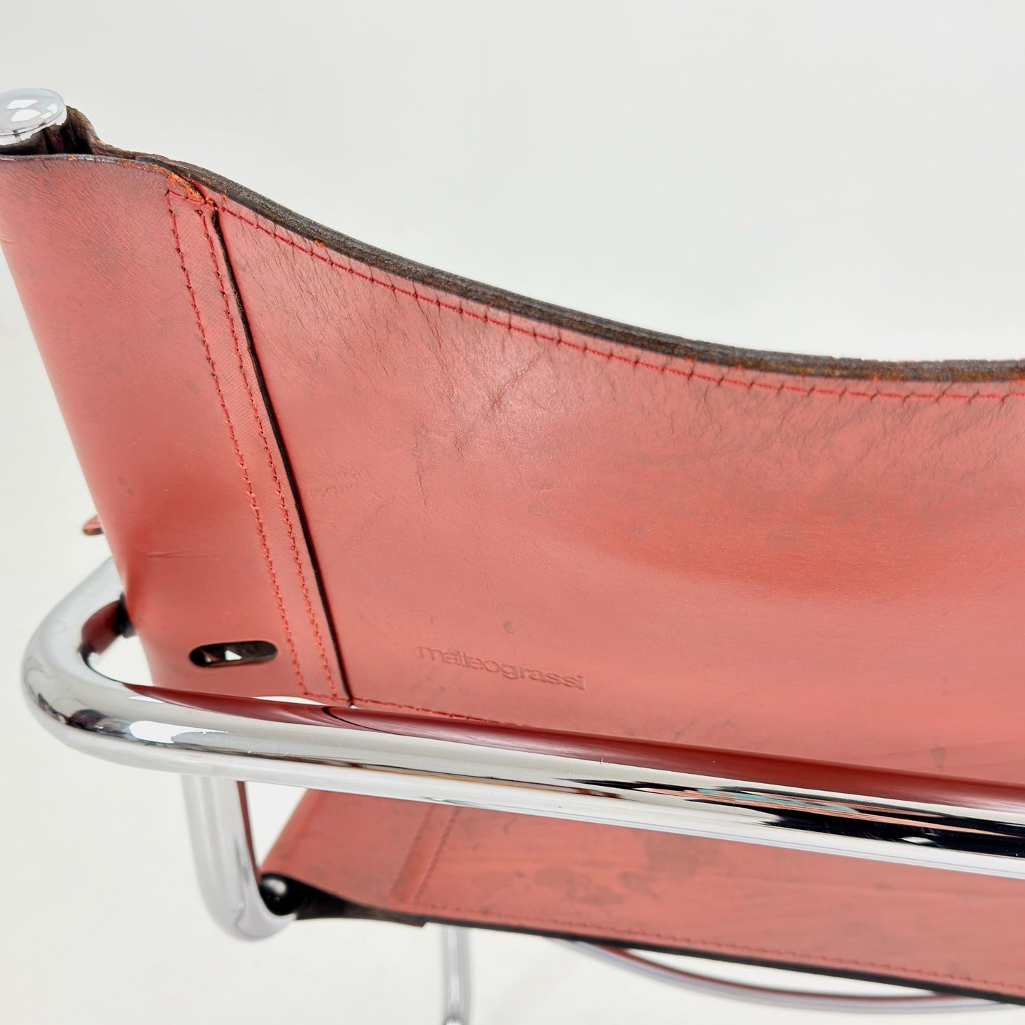 Model MG5 Centro Studi desk chair by Mart Stam & Marcel Breuer for Matteo Grassi, 1970s