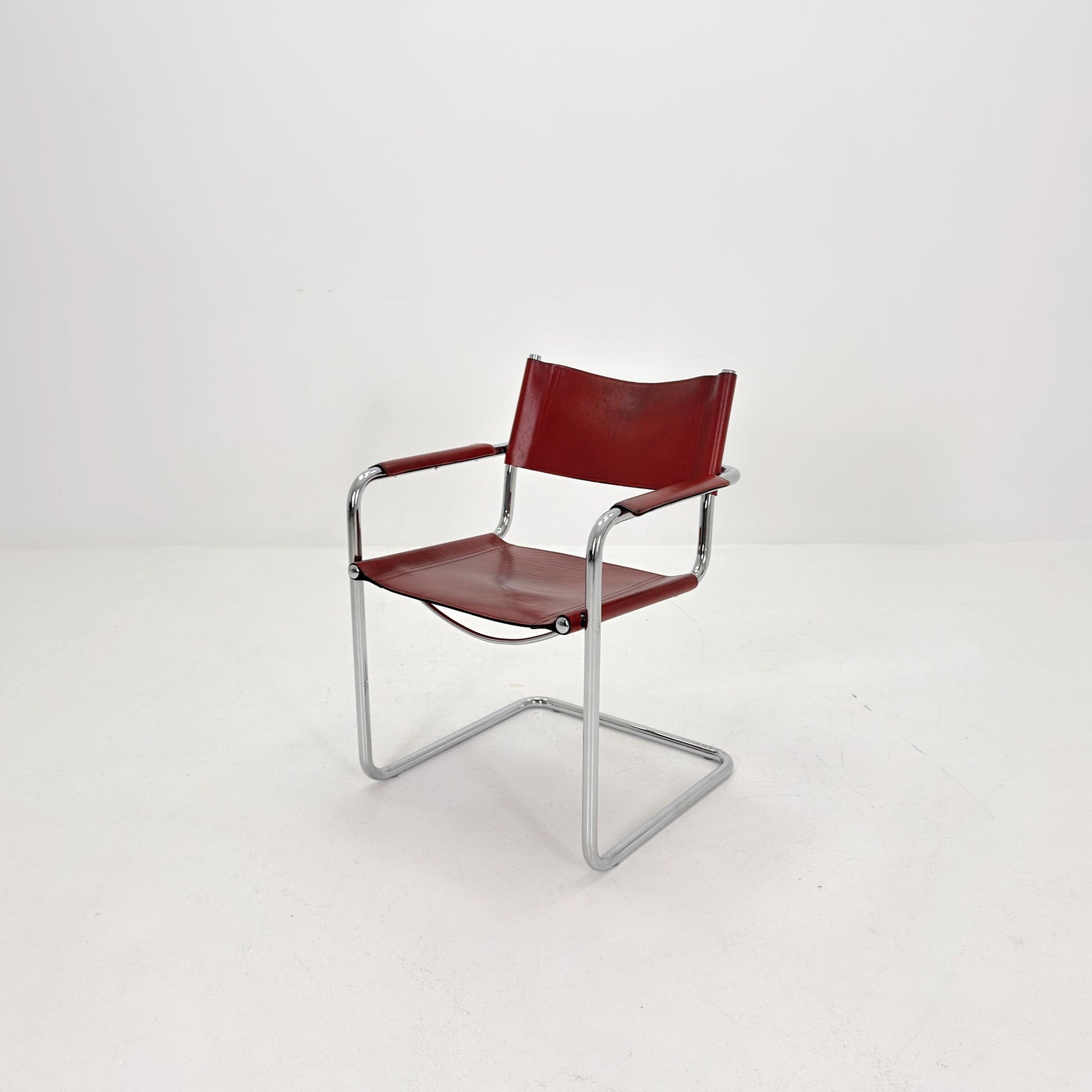 Model MG5 Centro Studi desk chair by Mart Stam & Marcel Breuer for Matteo Grassi, 1970s