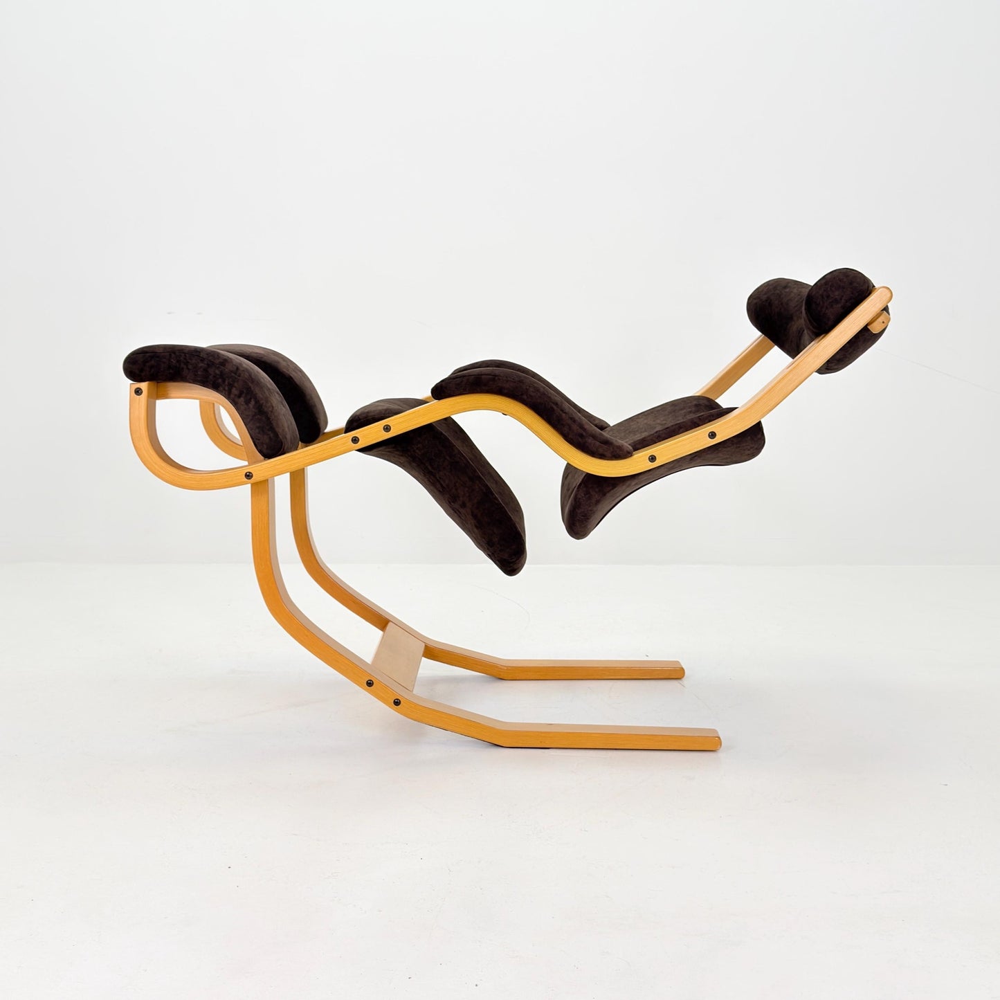 Mid-Century “Gravity” Rocking Lounge Chair by Peter Opsvik for Stokke, 1980s Norway