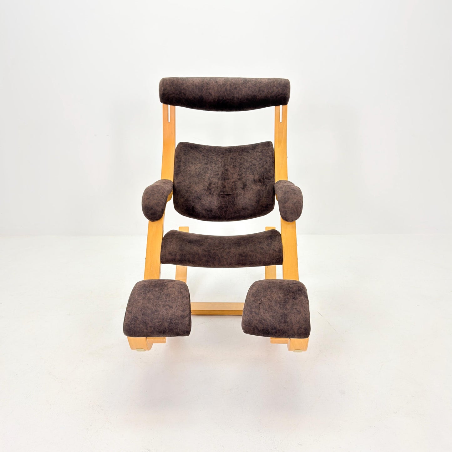 Mid-Century “Gravity” Rocking Lounge Chair by Peter Opsvik for Stokke, 1980s Norway