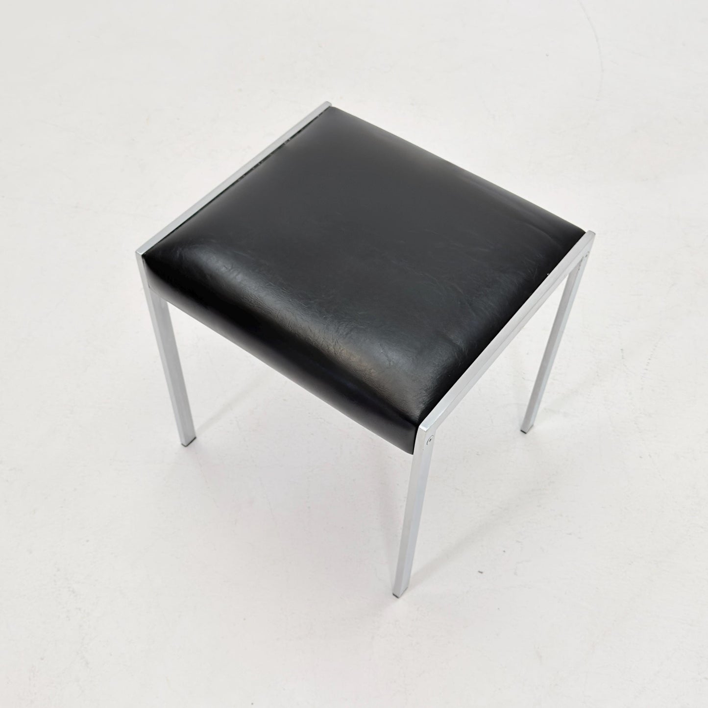 Mid-Century Bauhaus Stool by Mauser Werke Waldeck, 1960s Germany