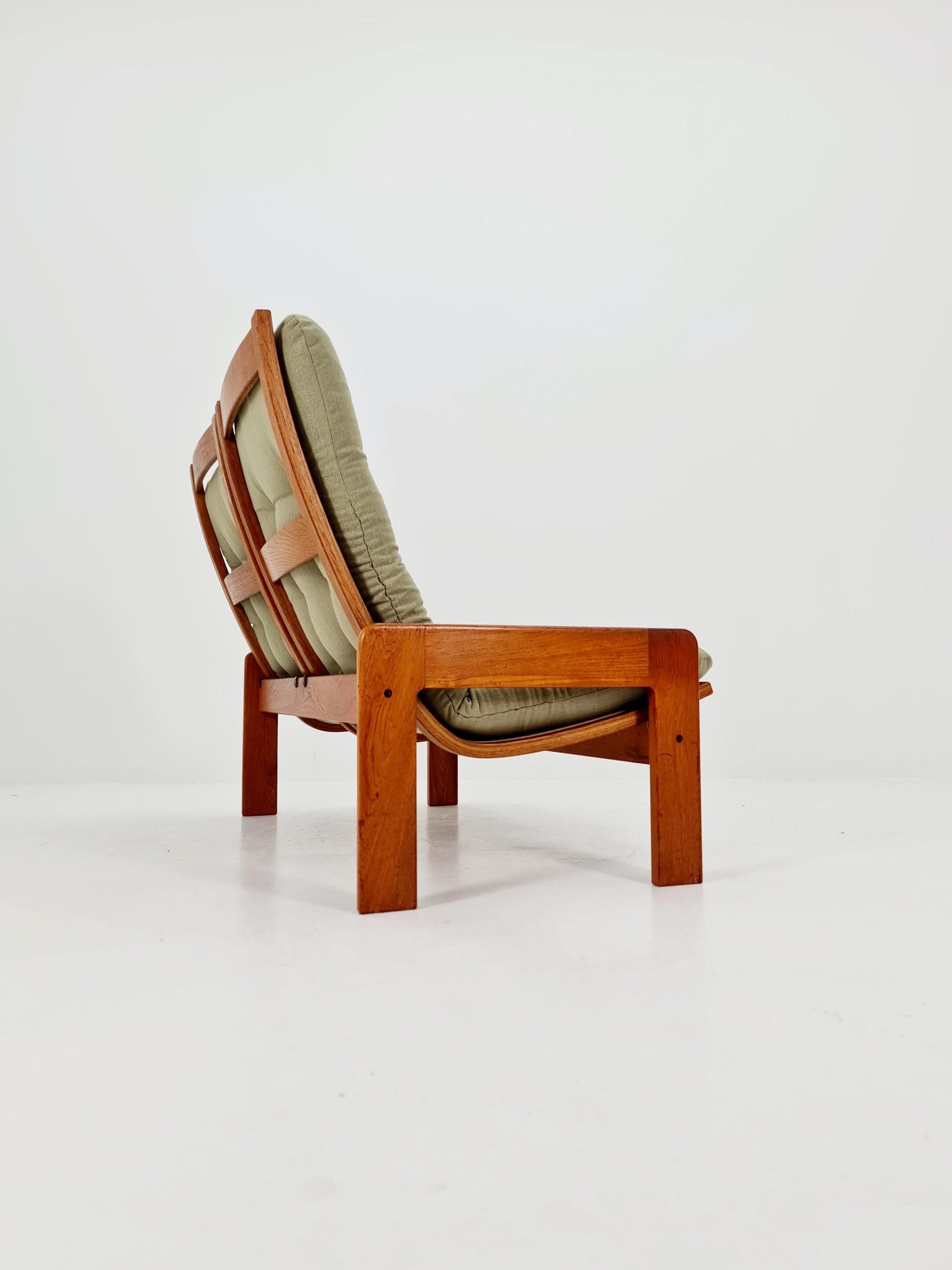 Mid-Century Modern 2-Seater Sofa by Yngve Ekström for Swedese – Newly Upholstered